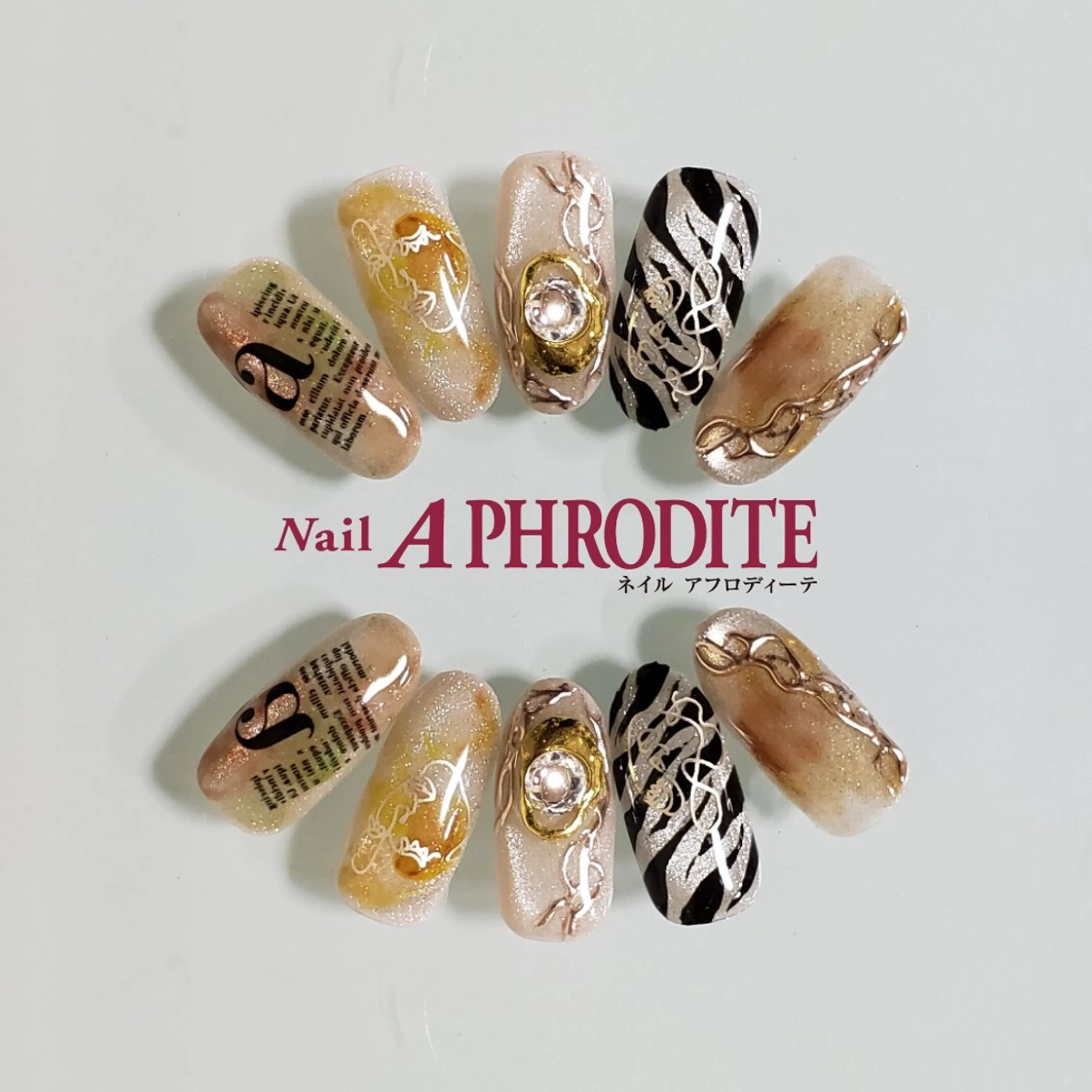 ネイル ジェルネイル ニュアンスネイル スカルプネイル ソフトジェル ネイルチップ ハンドネイル Nail  Aphroditeのネイルデザイン