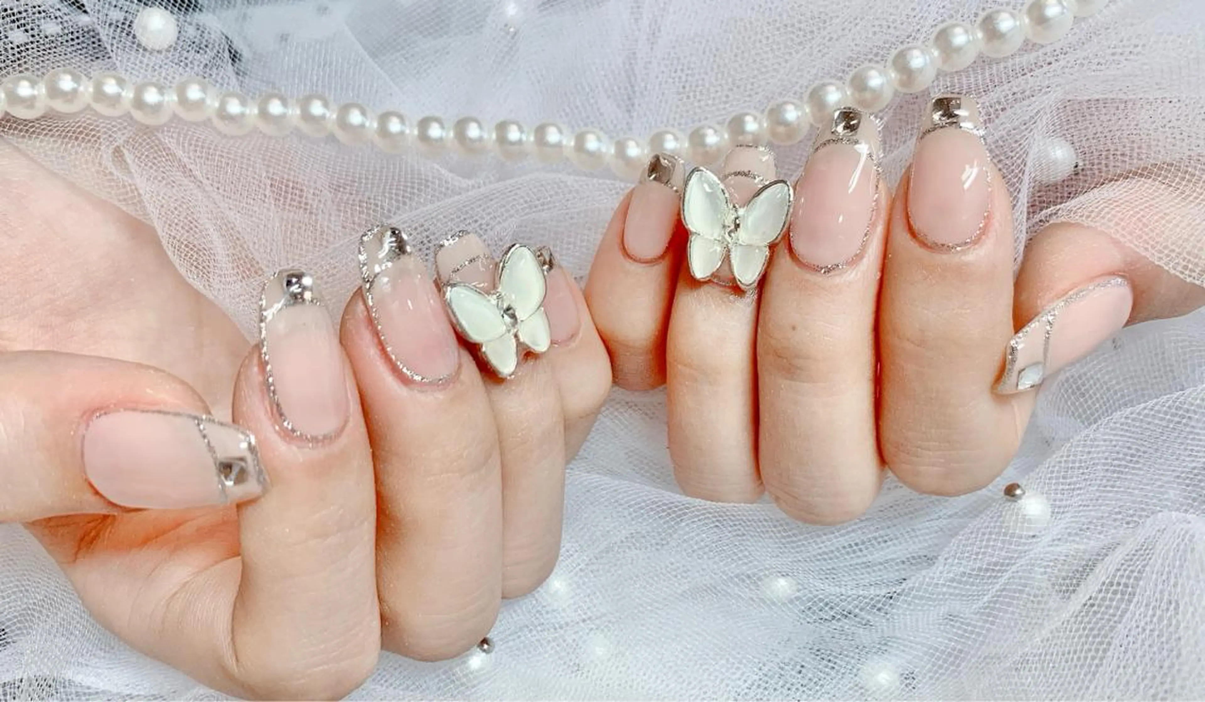 💗SNS人気ワンホンネイル（デザイン持ち込み👌）の写真