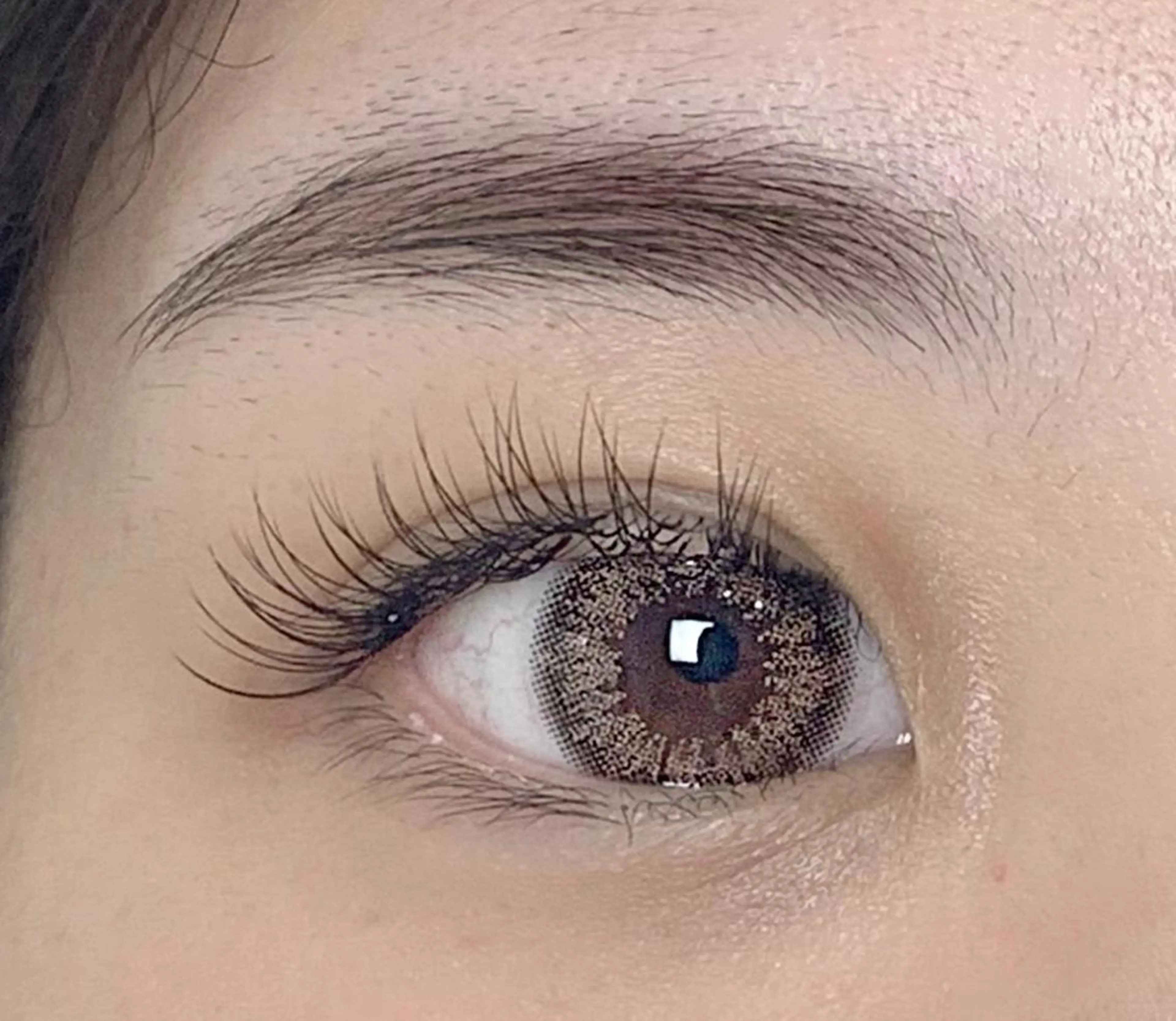 マツエク・マツパ 目尻長め MAQUIA長野店 藤井のマツエク・マツパデザイン