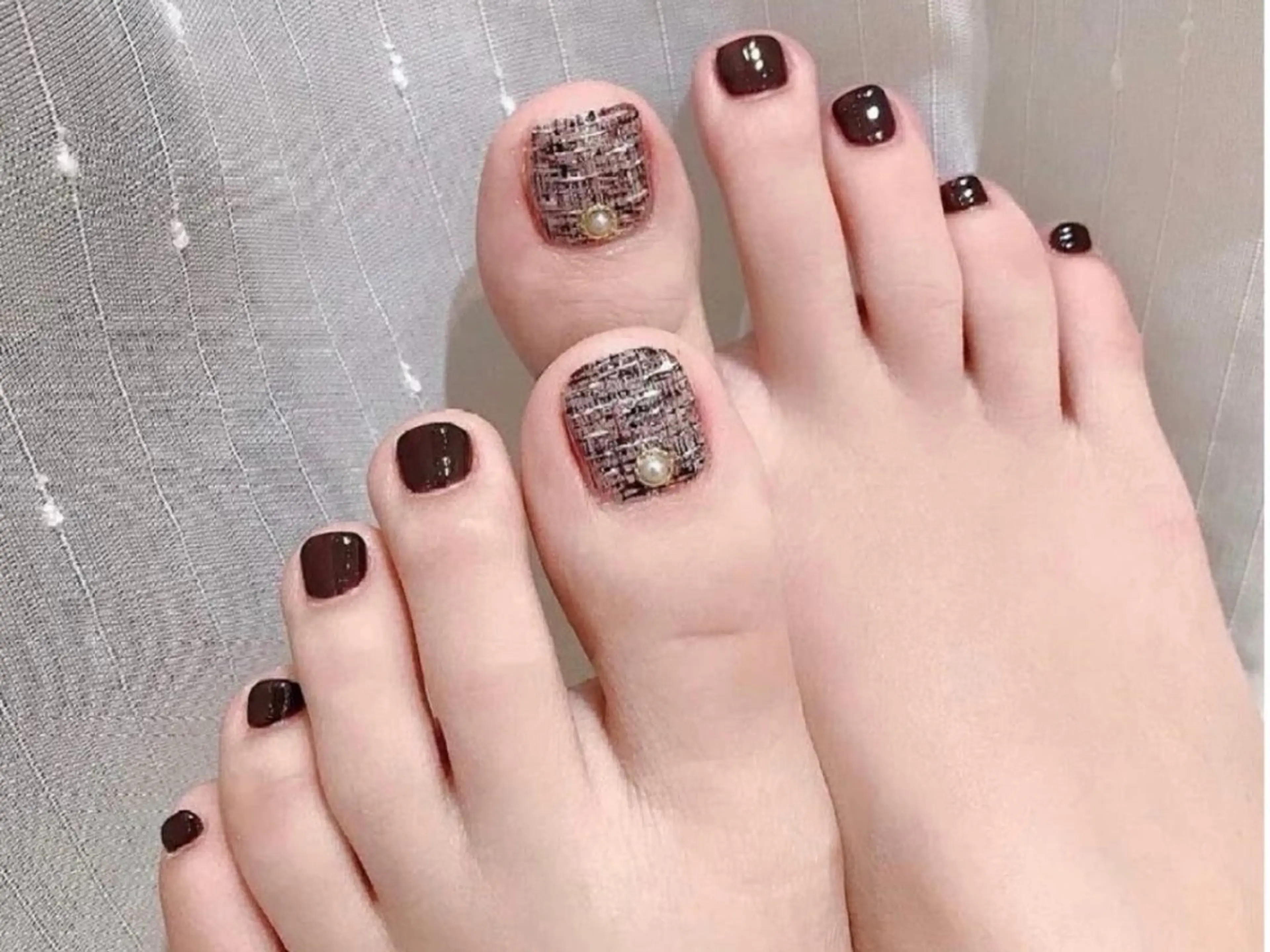 メンズ ネイル アートネイル フレンチネイル ジェルネイル キラキラネイル パラジェル フットネイル Bloom スカルプ専門店のネイルデザイン