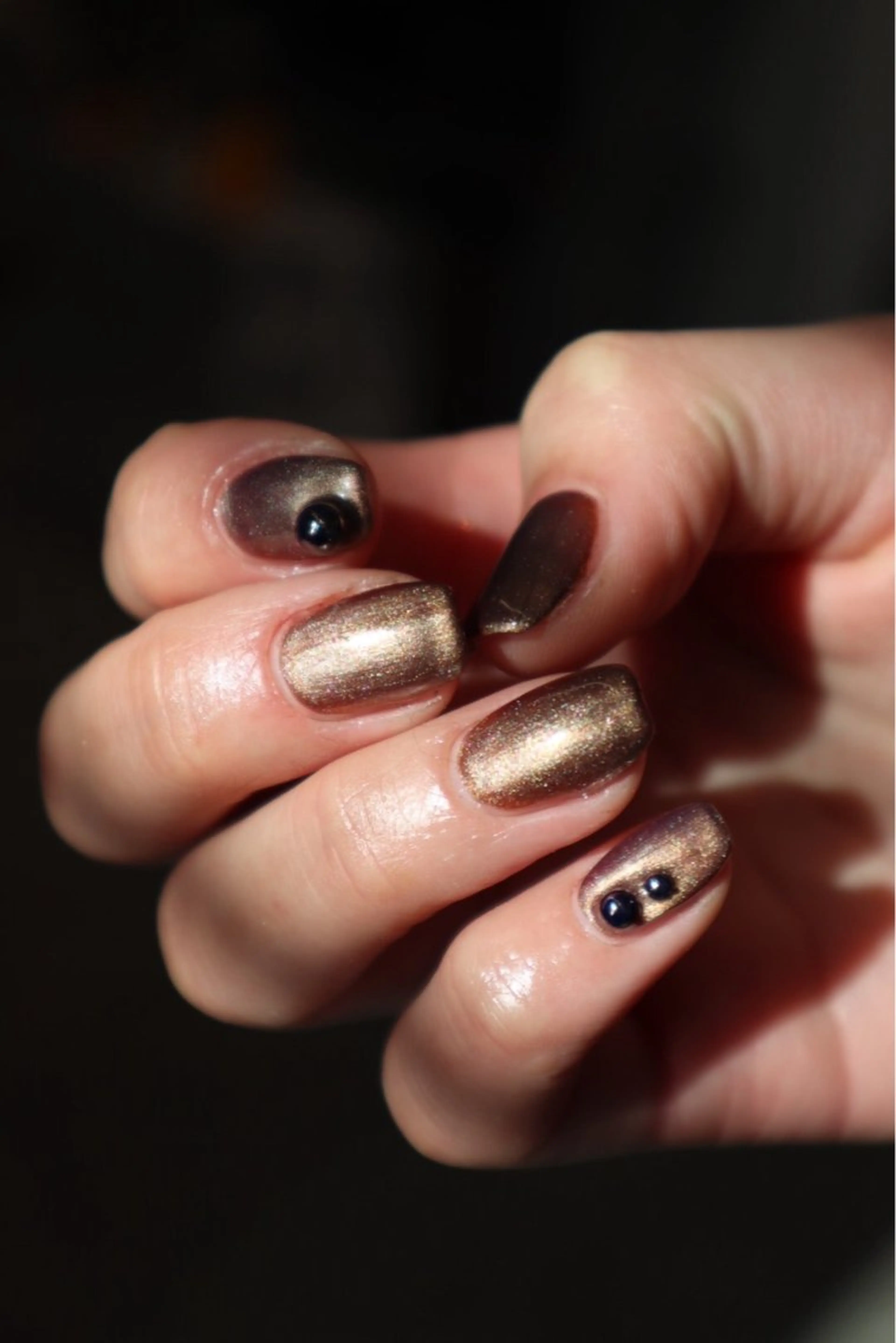 ネイル ブラウン chika ／ nailのネイルデザイン