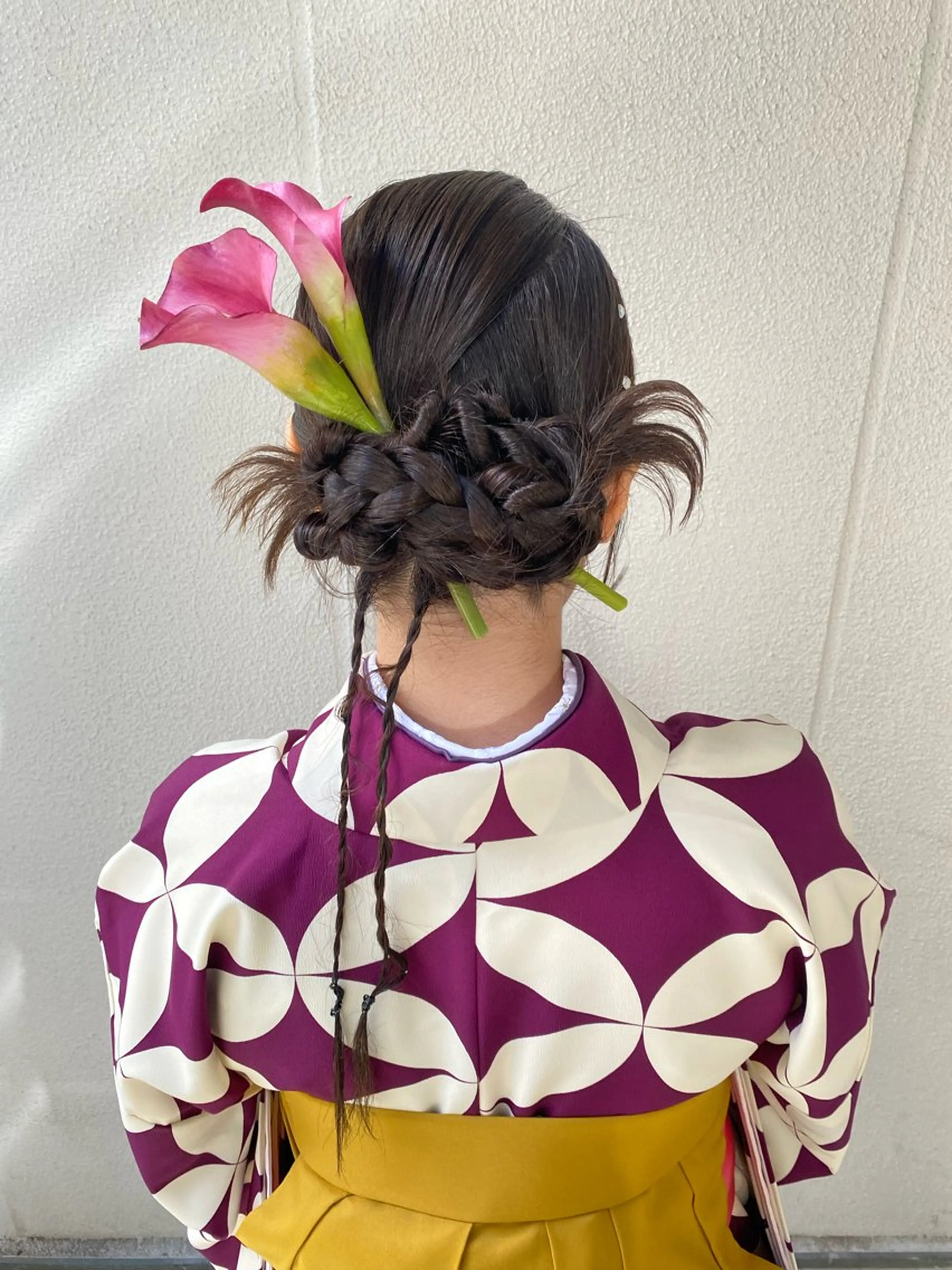 ヘアアレンジ 着付け イシカワ エリナのヘアスタイル