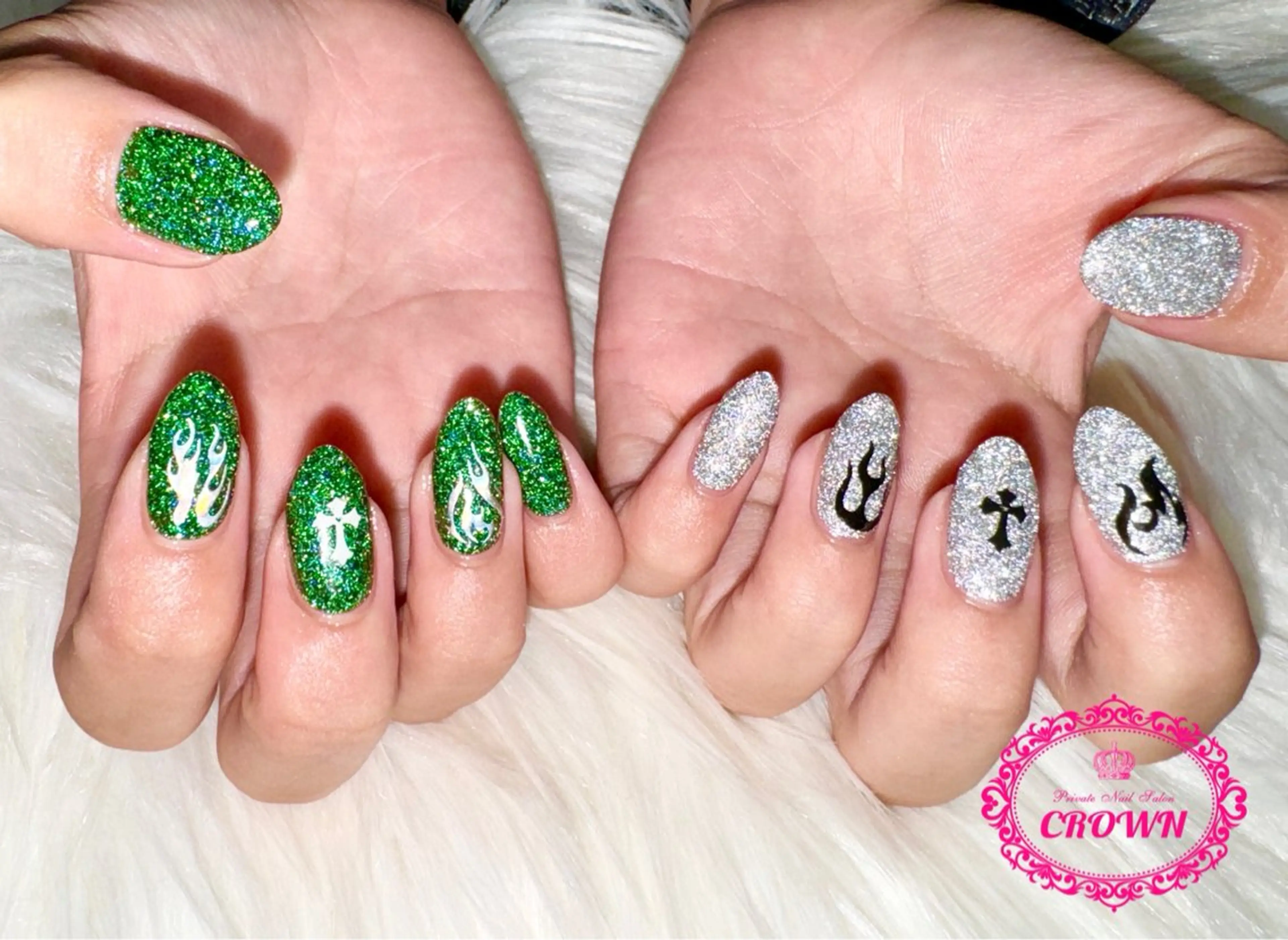ネイル CROWN プライベートサロンのネイルデザイン