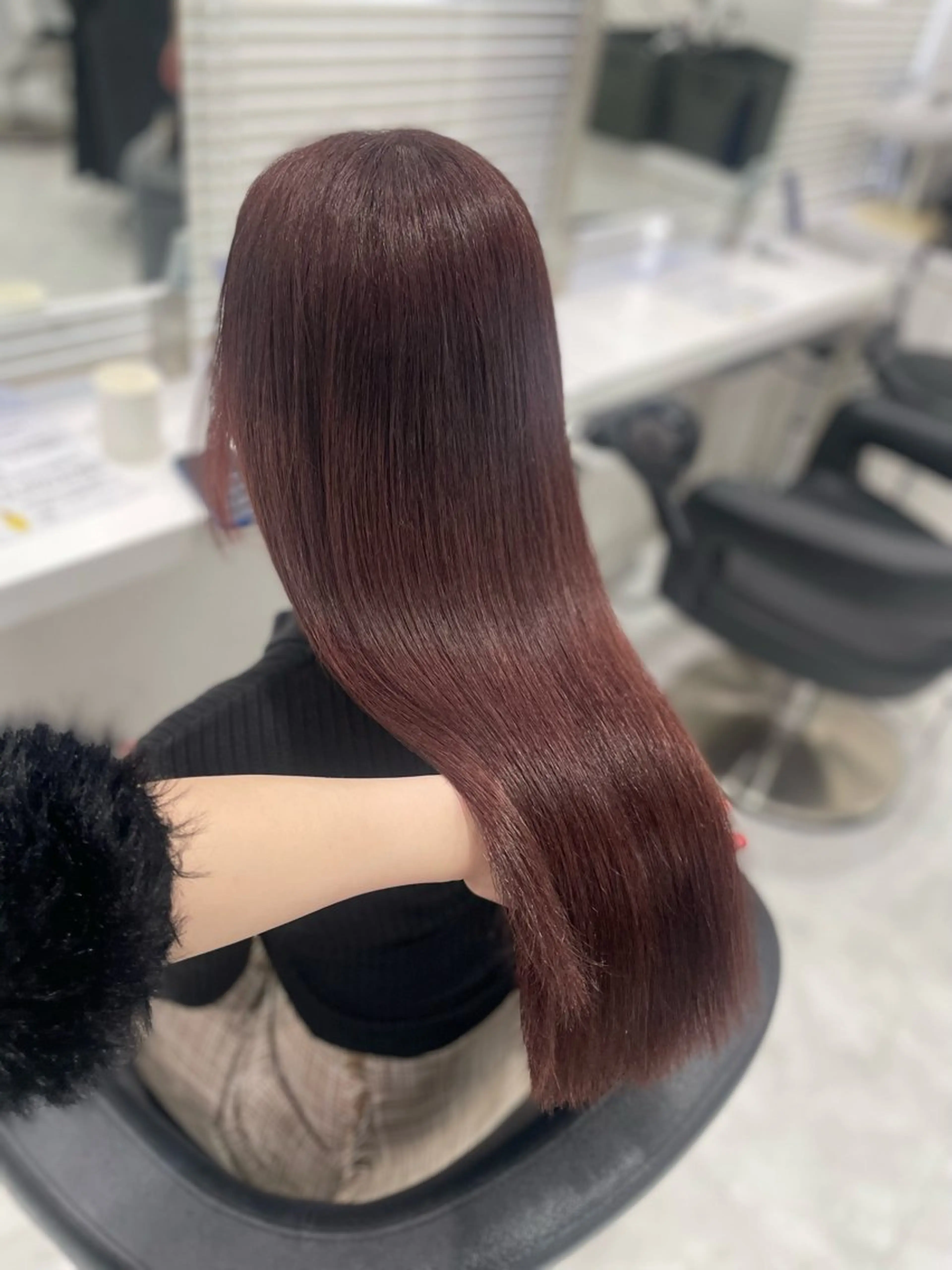 ロング カラー カット ヘアカラー トリートメント 💗秋冬トレンドヘア Natsumi 💗のヘアスタイル