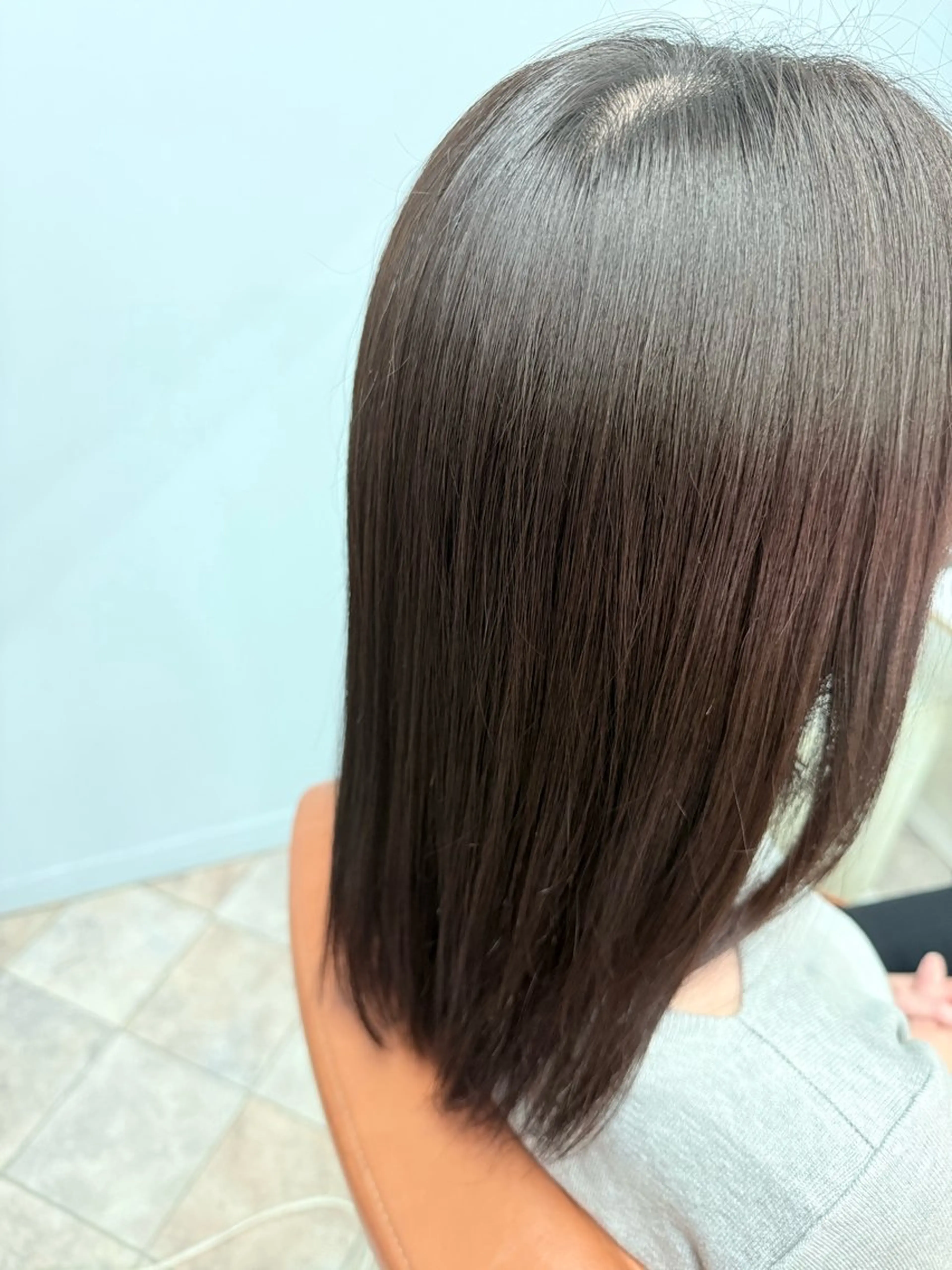 ミディアム 永木 楓のヘアスタイル