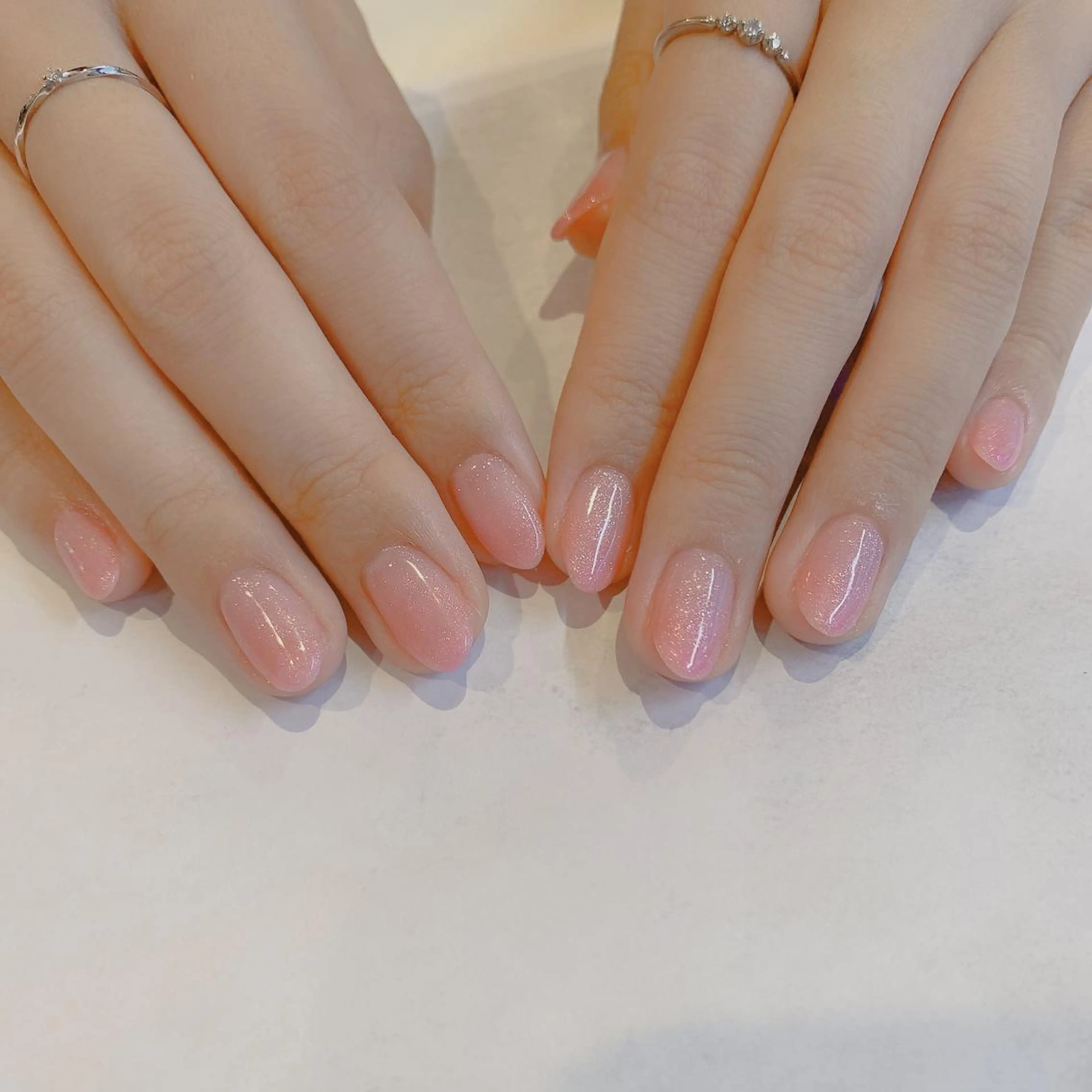 ネイル ワンカラーネイル ハンドネイル フットネイル Adite nailのネイルデザイン