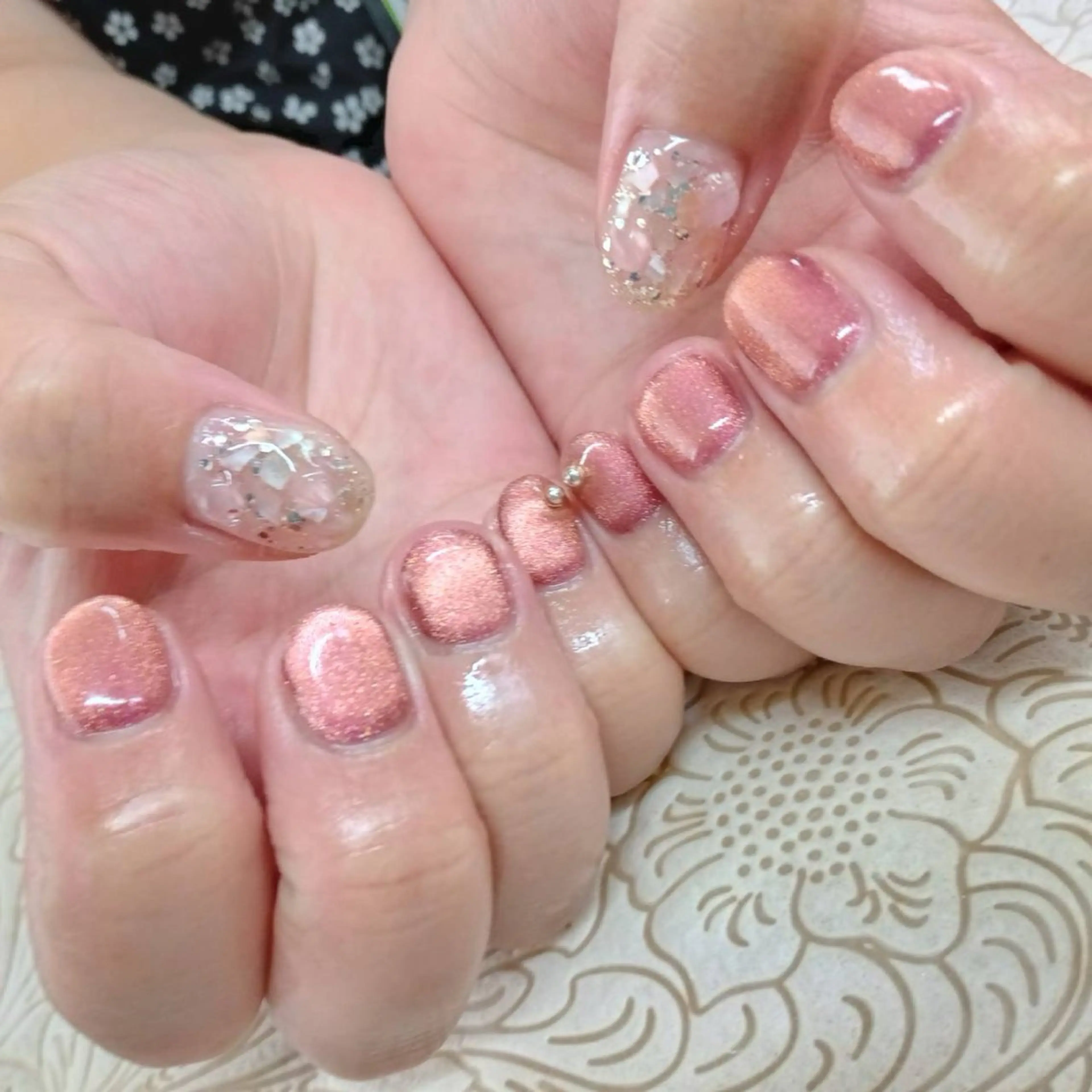 ネイル フラワーネイル precious nail room所属・precious nail  roomのネイルデザイン