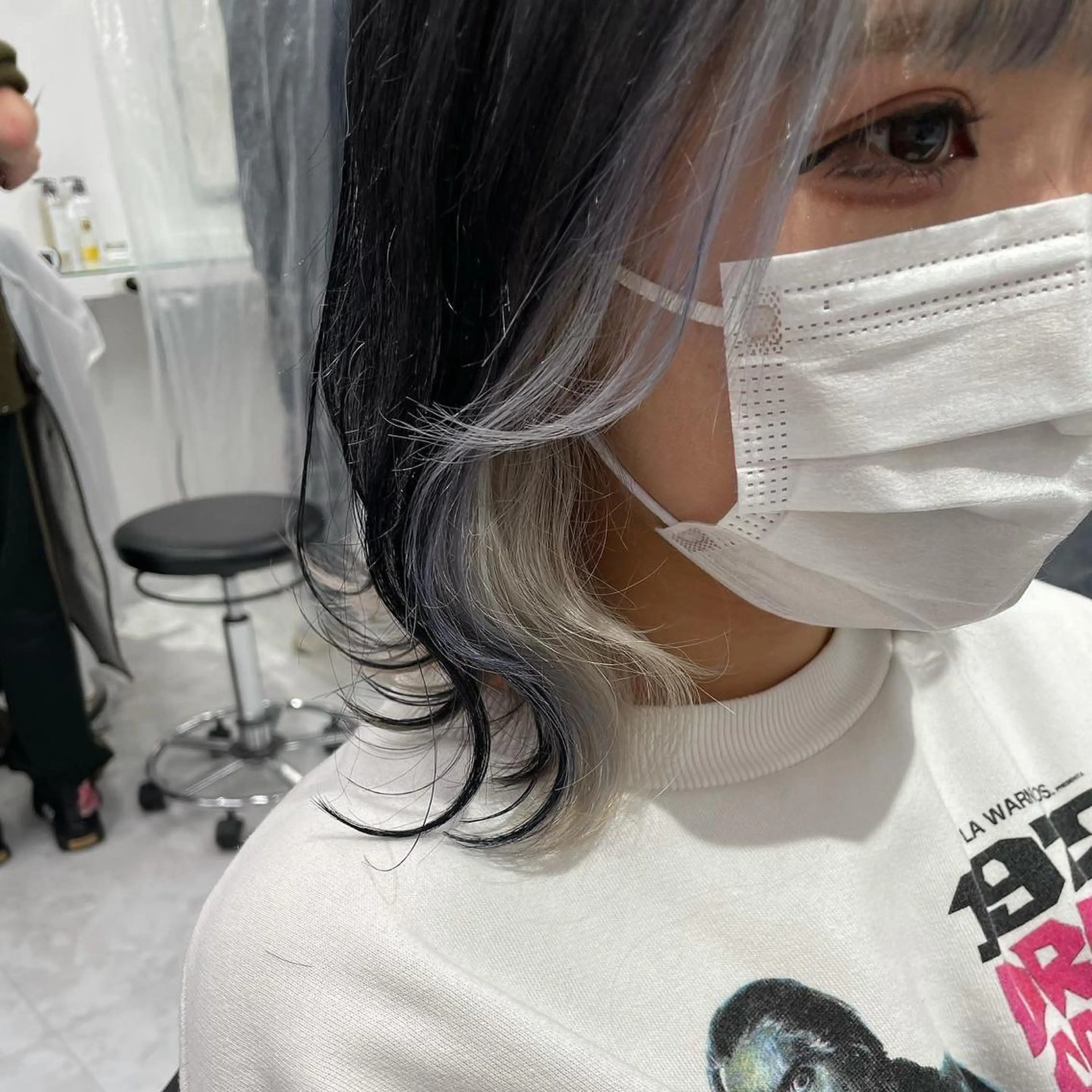 ミディアム カラー ヘアアレンジ 🤍ベージュ×艶髪 🤍Ryuta🤍のヘアスタイル