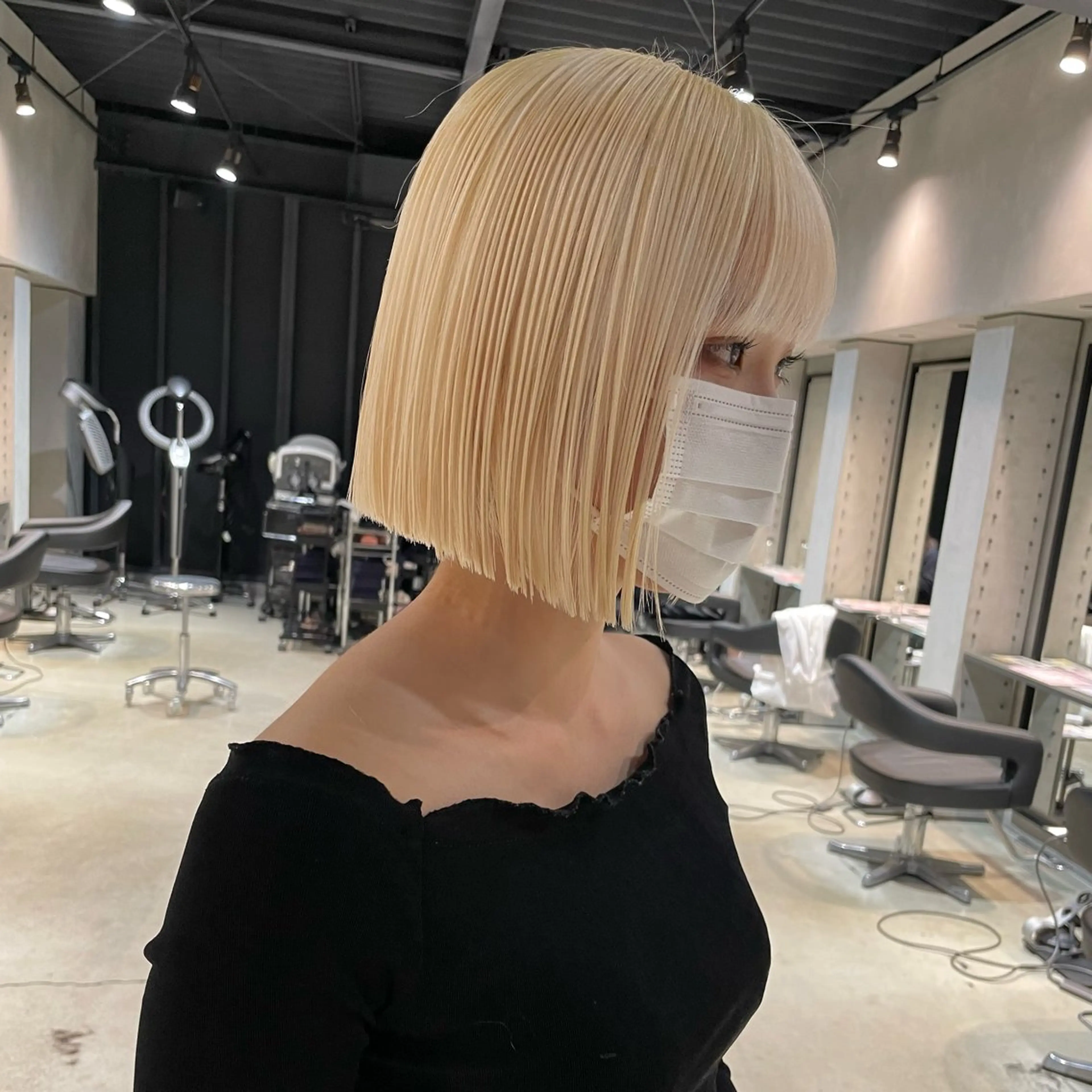 ショート 韓国ガーリー🤍ハイ トーン🤍Ayanaのヘアスタイル