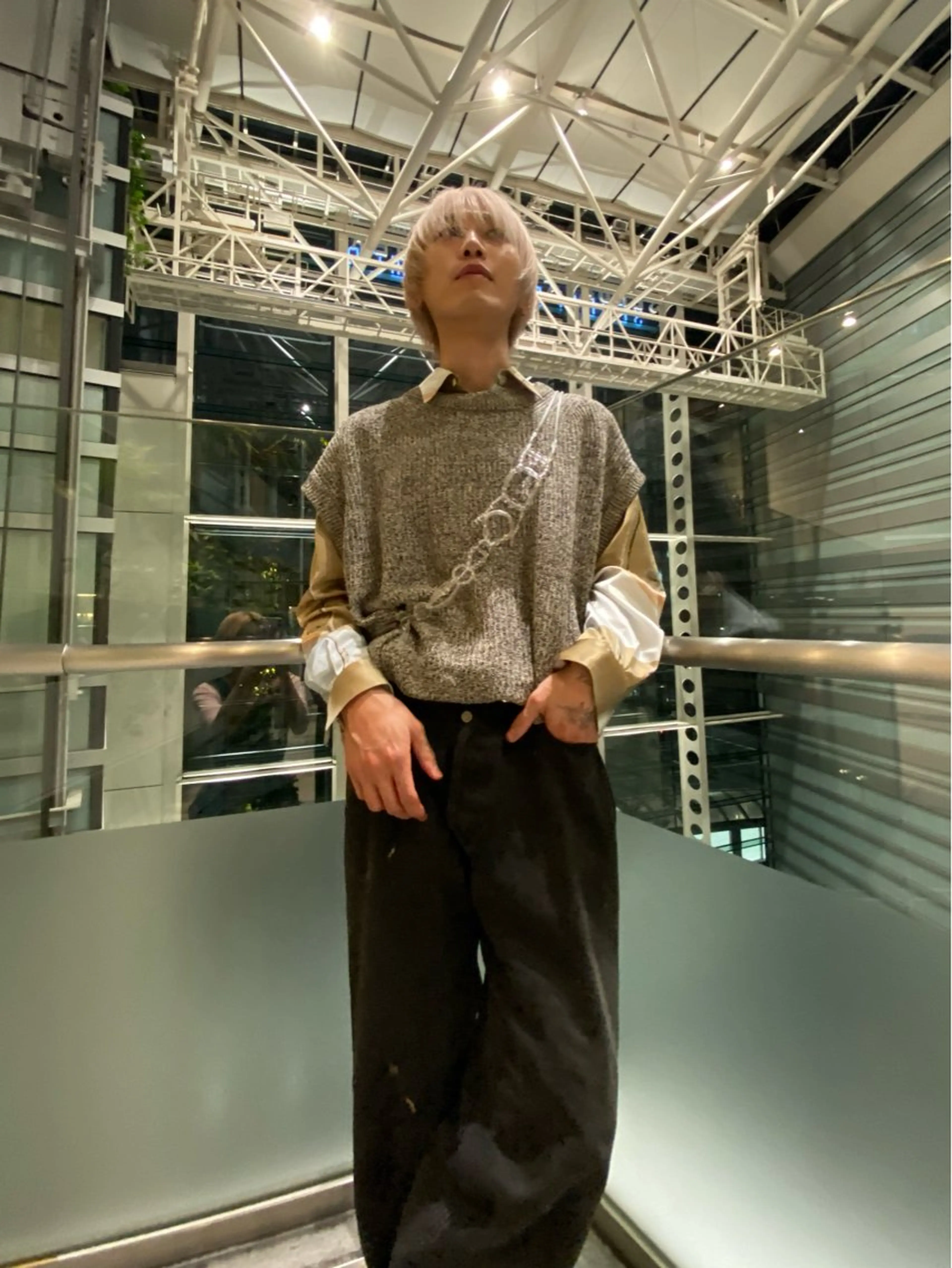 ショート カラー メンズ カット ヘアカラー トリートメント mai / linoah˚✧のヘアスタイル