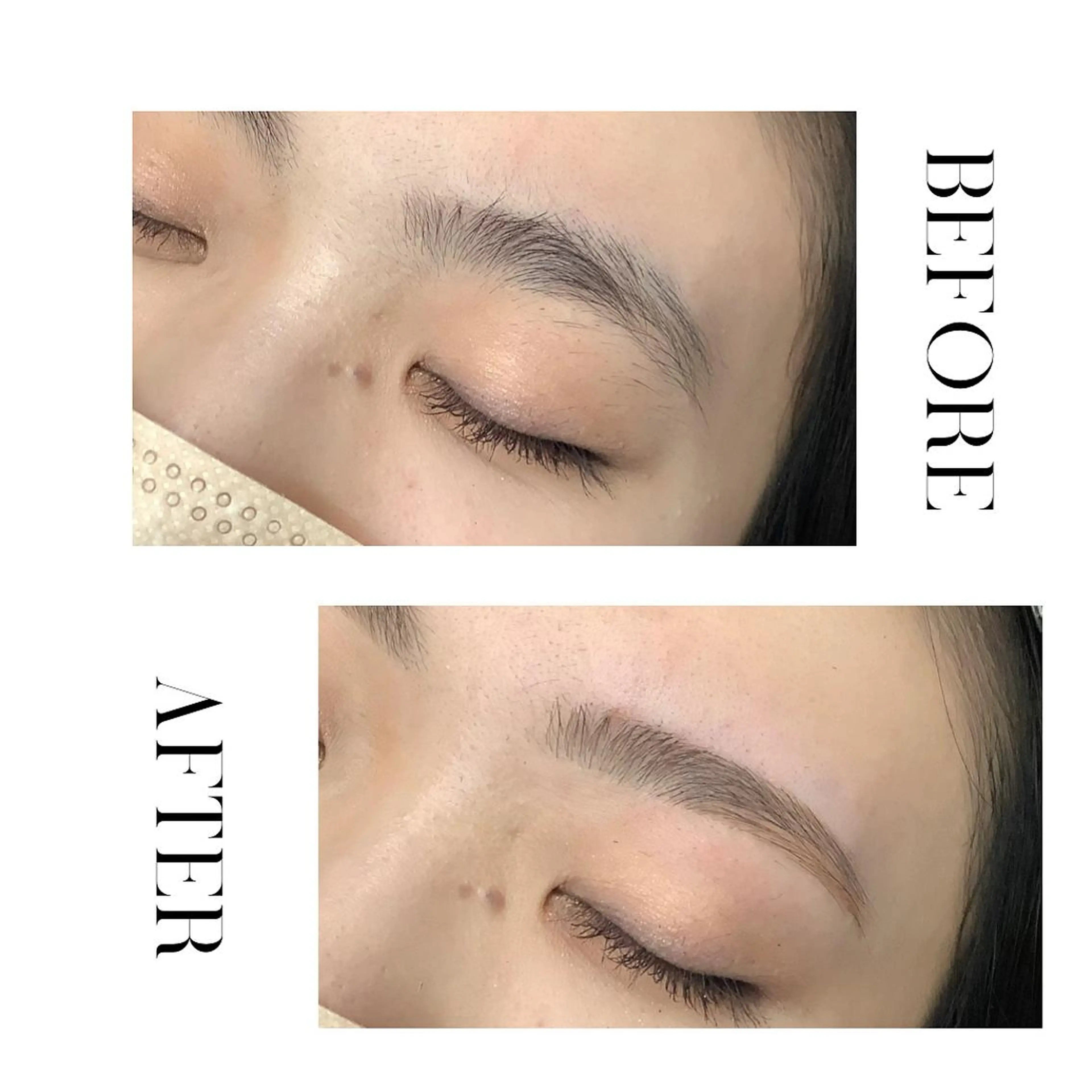 眉毛スタイリング無料モデル募集　11/15までの写真