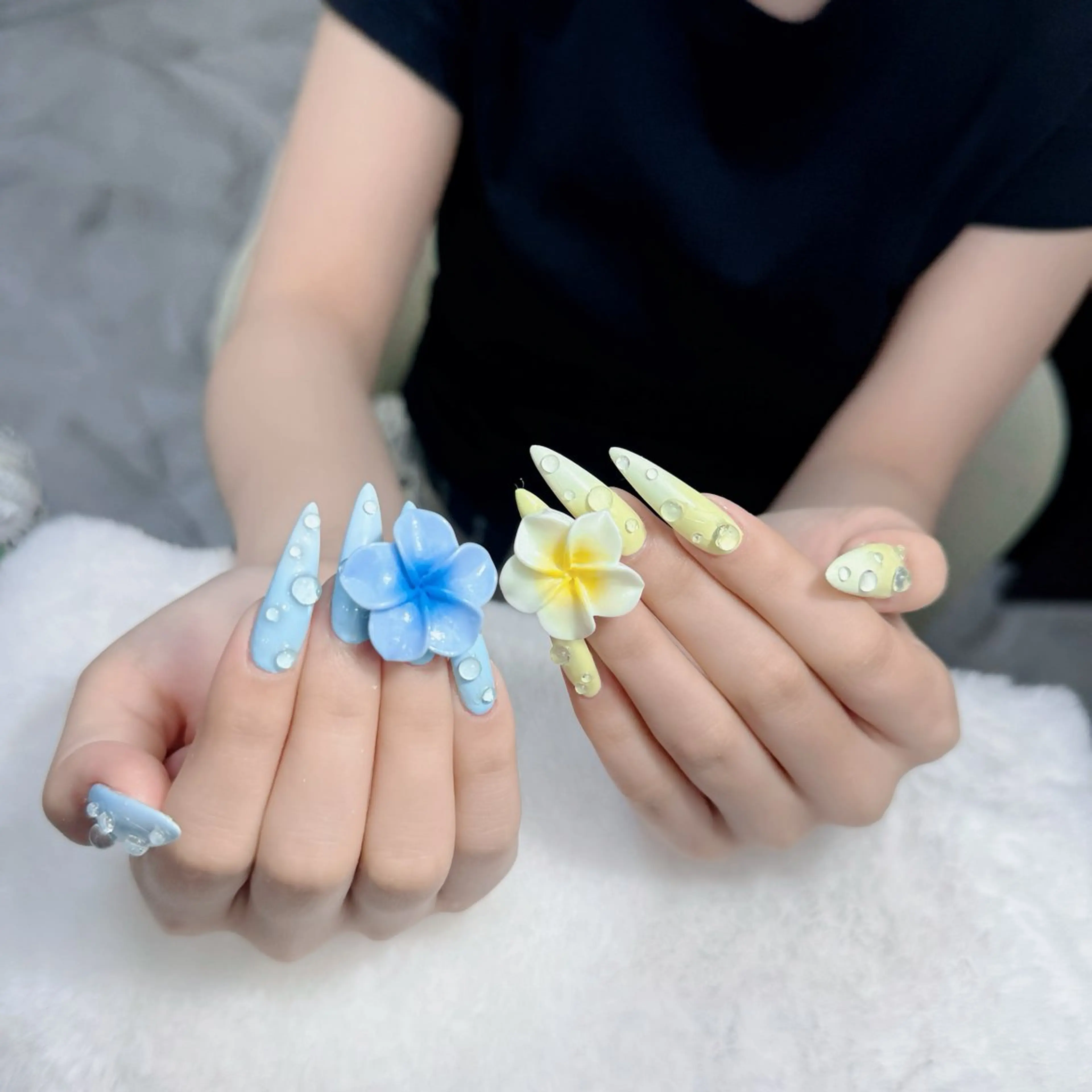 ネイル ジェルネイル 韓国ネイル マグネットネイル ネイルチップ 冬ネイル Lenie Nail Salonのネイルデザイン