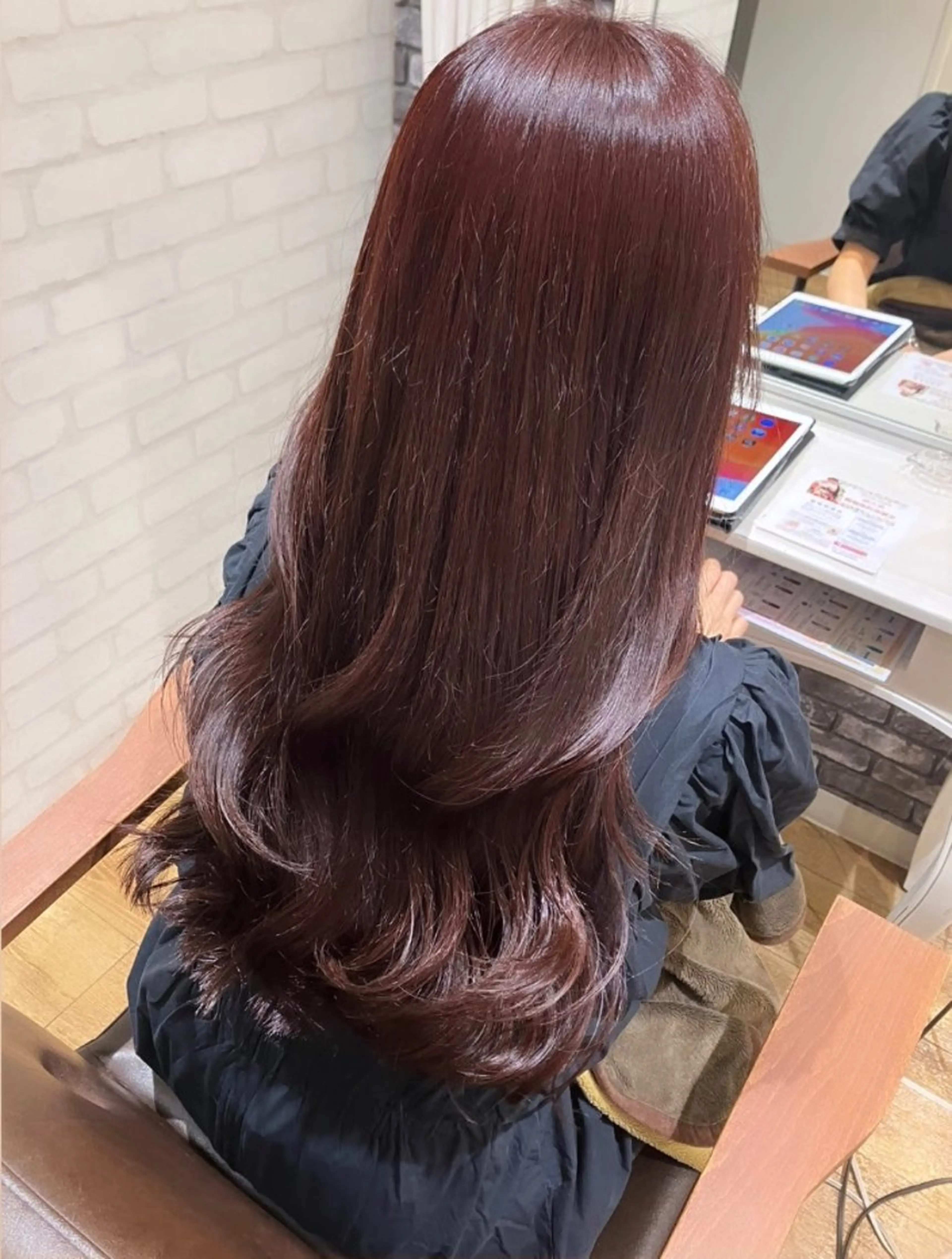 カラー ブラウンカラー ピンクカラー mai /attraのヘアスタイル