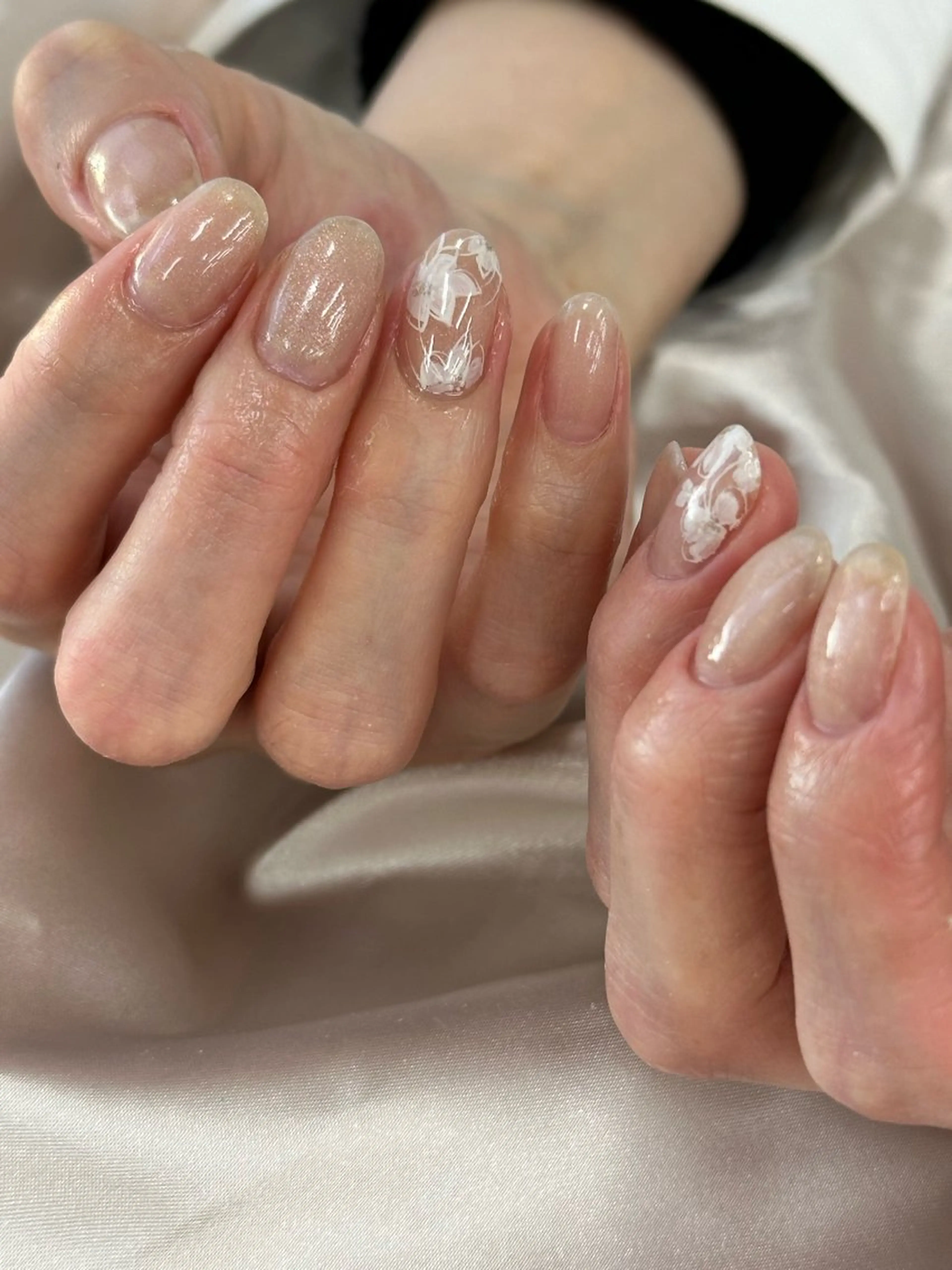 ネイル ハンドネイル salon iris 🦋北広島市大曲のネイルデザイン