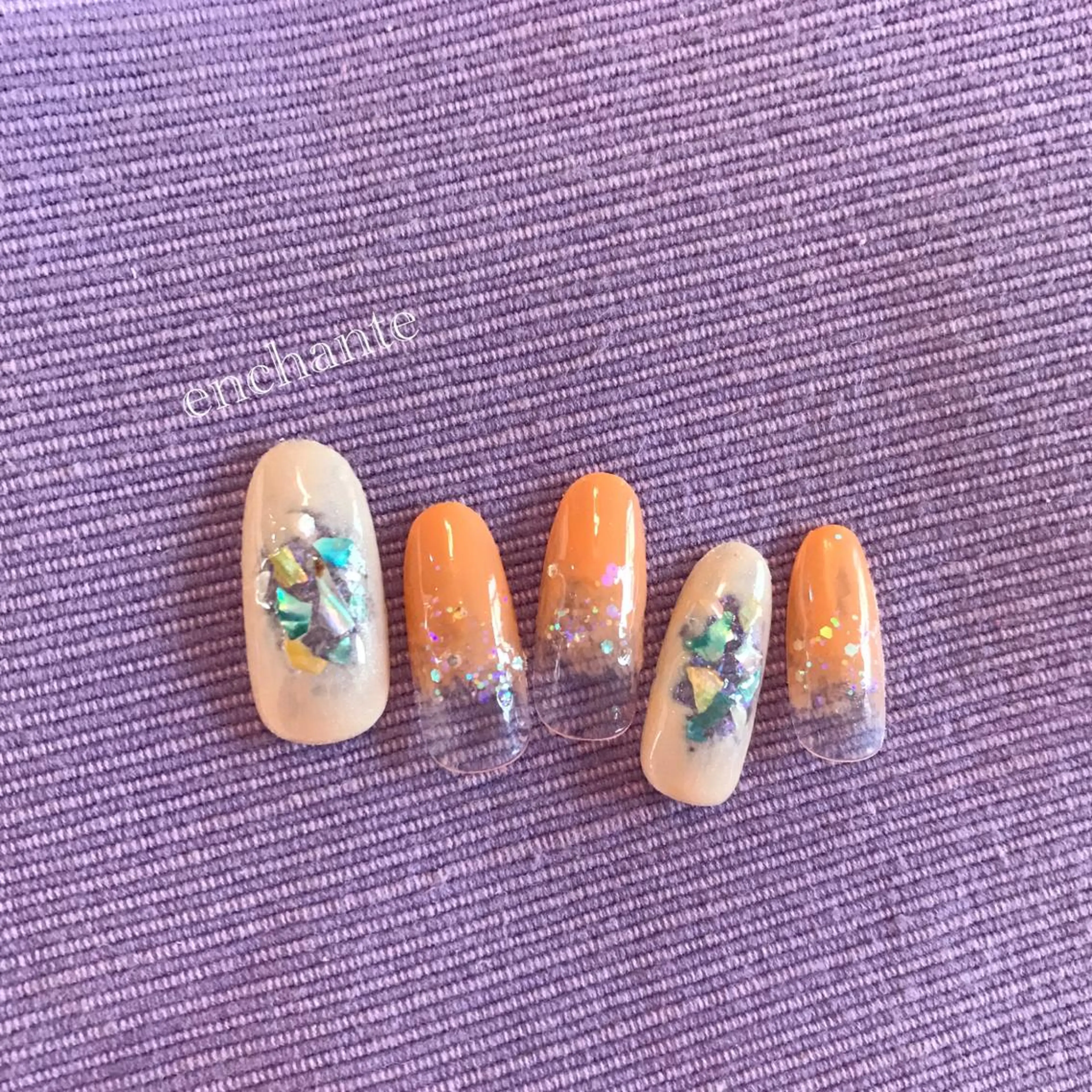 ネイル アンシャンテ所属・enchante 自由が丘のネイルデザイン