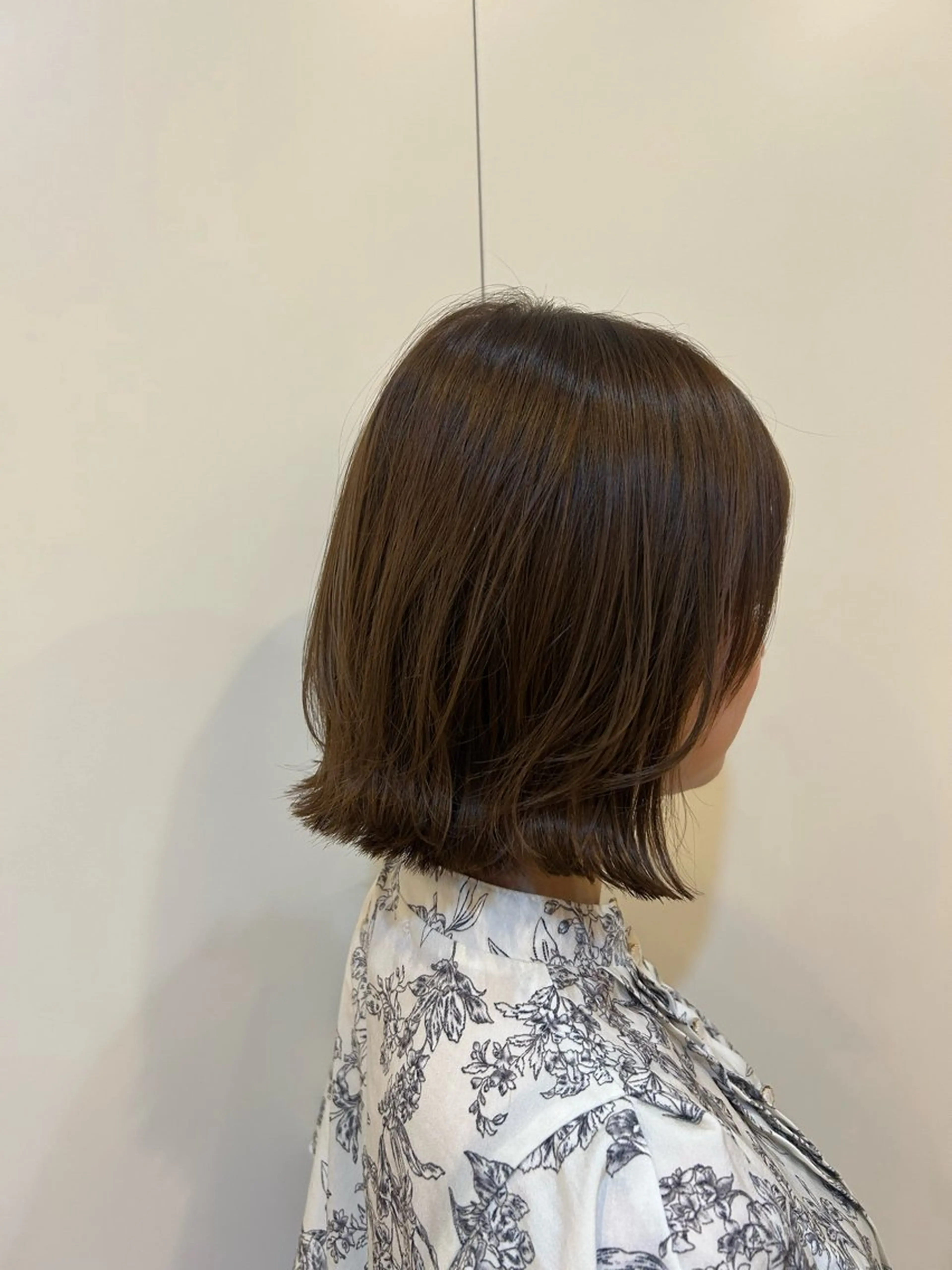 ミディアム ボブレイヤー ボブ レイヤーカット カット CINNAMON所属・カットモデル レイヤーカット/ボブのヘアスタイル