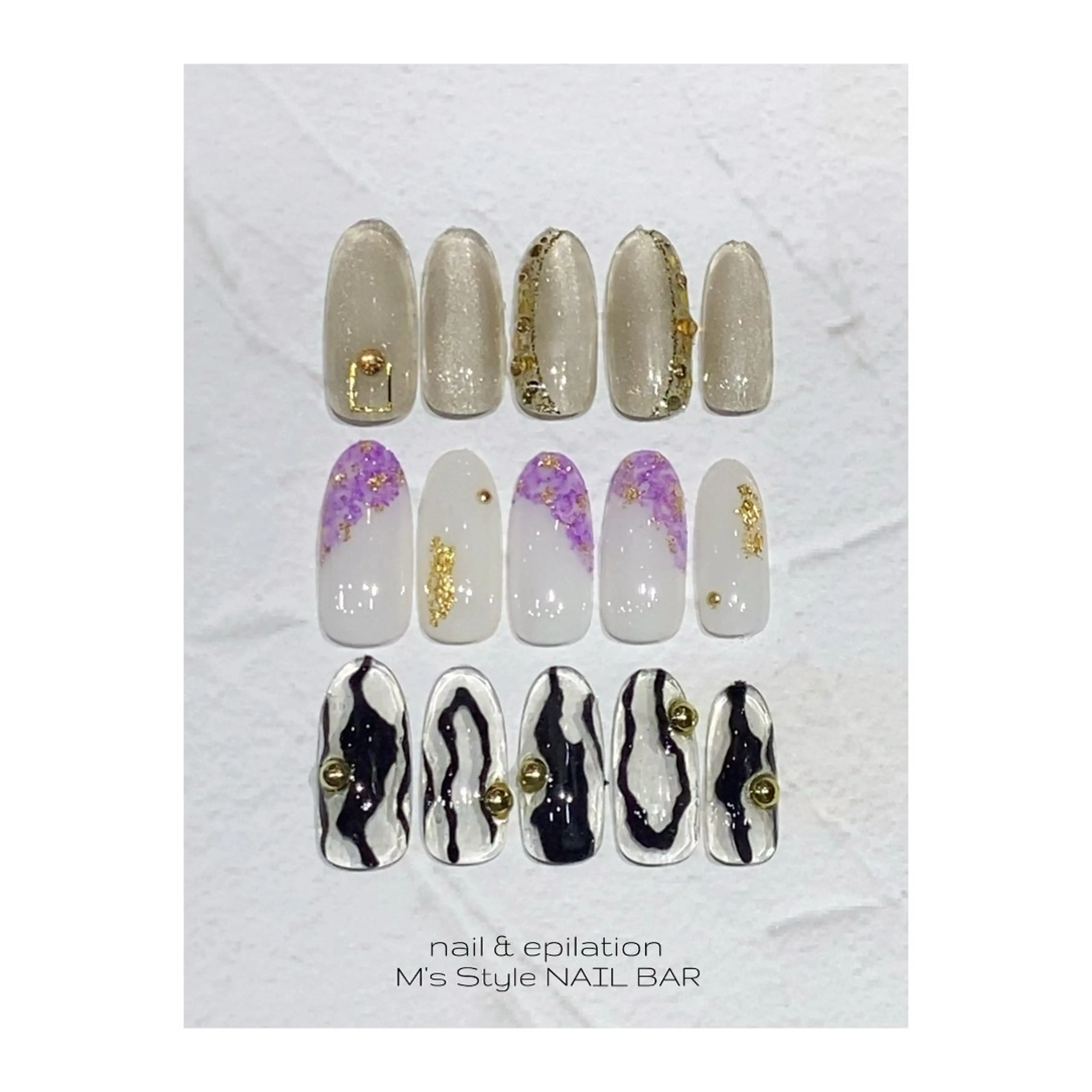 【初回&自店ソフトジェルオフ無料】ダントツ人気◆パラジェル可◆手削りオフ◆トレンドアート豊富◆ ハンド 定額Cコースの写真