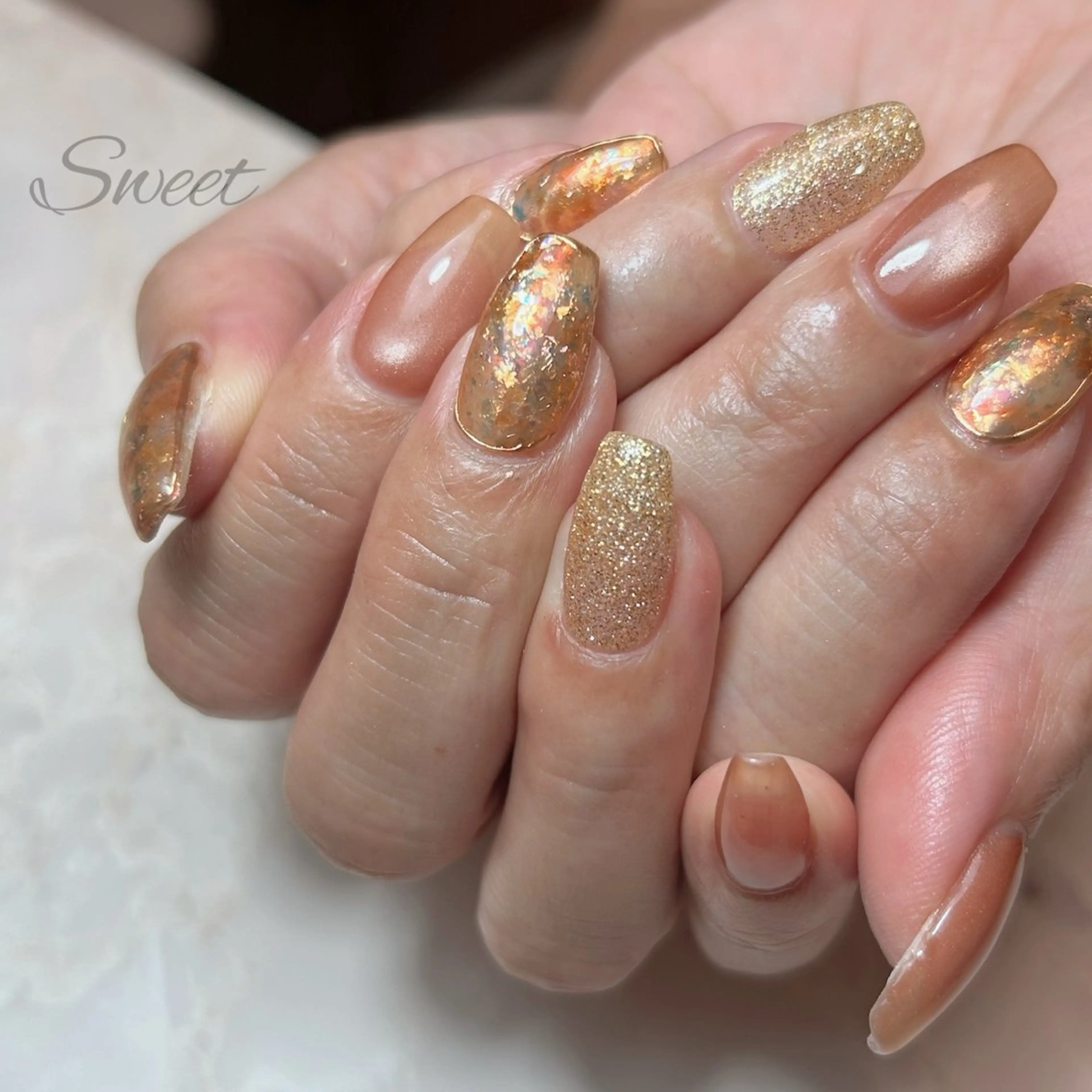 ネイル ハンドネイル sweet 仲野陽子のネイルデザイン