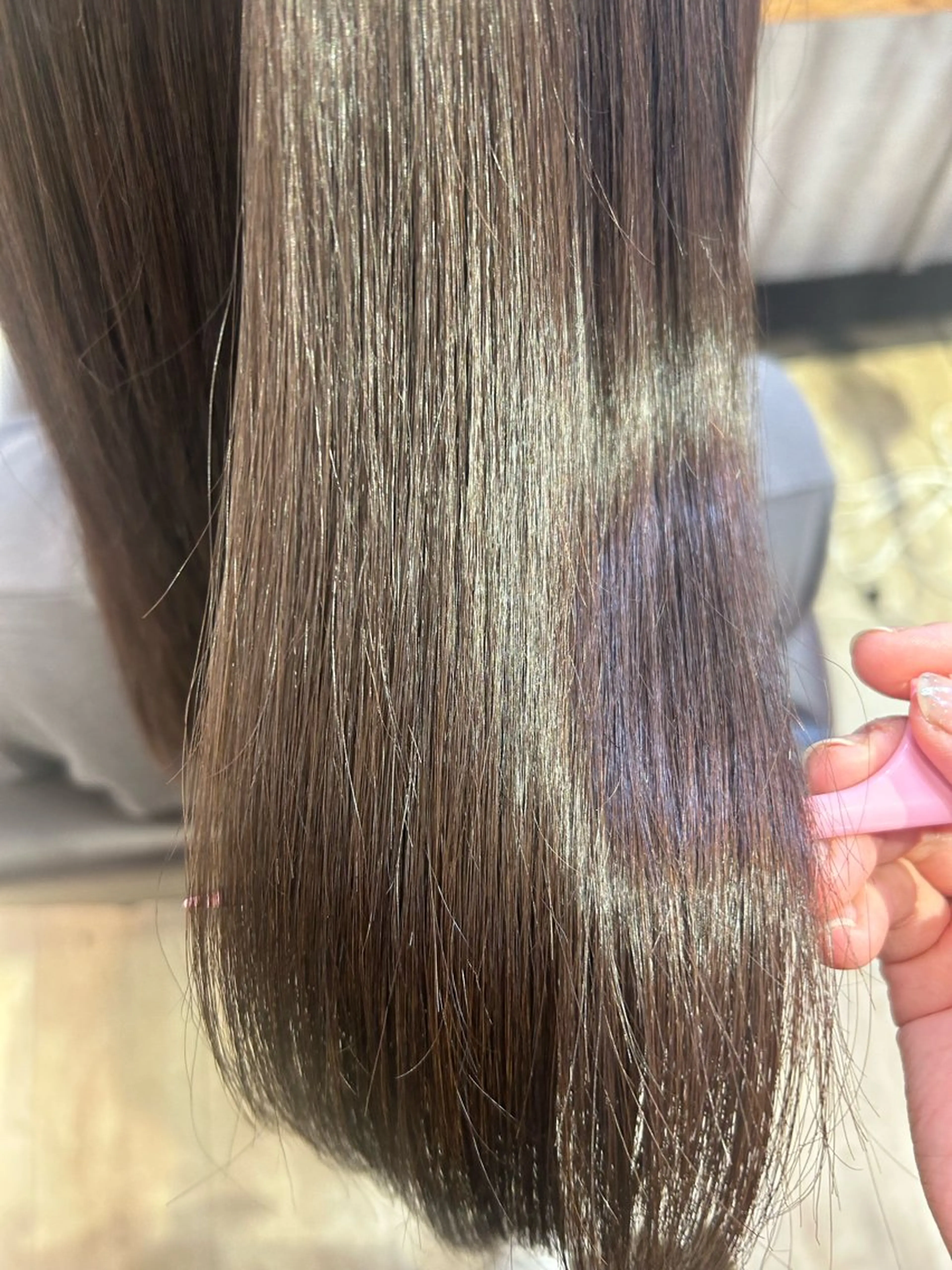 🐬髪質改善Straight(ストレート)🐬(シャンプードライ込み)の写真