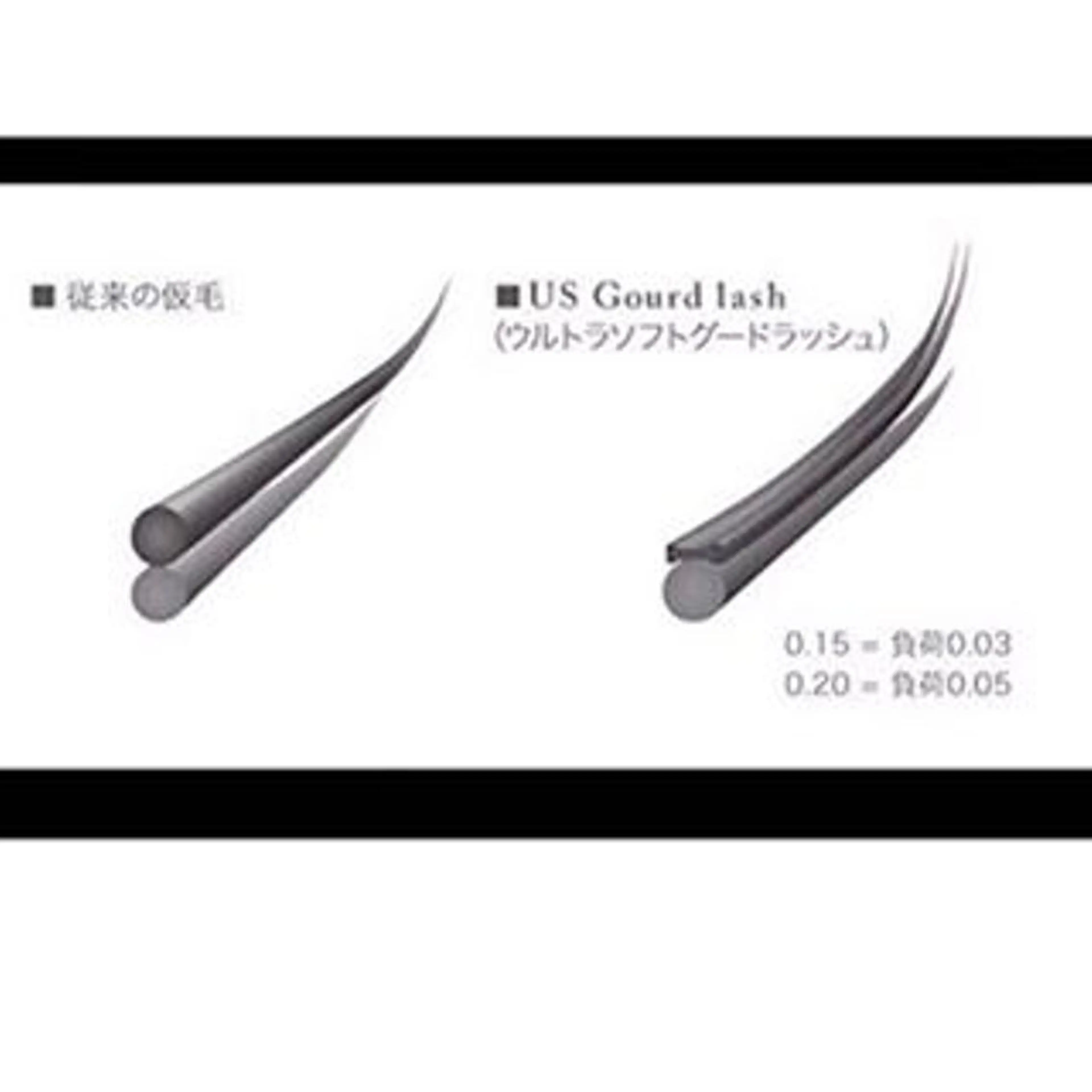 【次世代LEDエクステ】ウルトラソフトグードラッシュ120本の写真