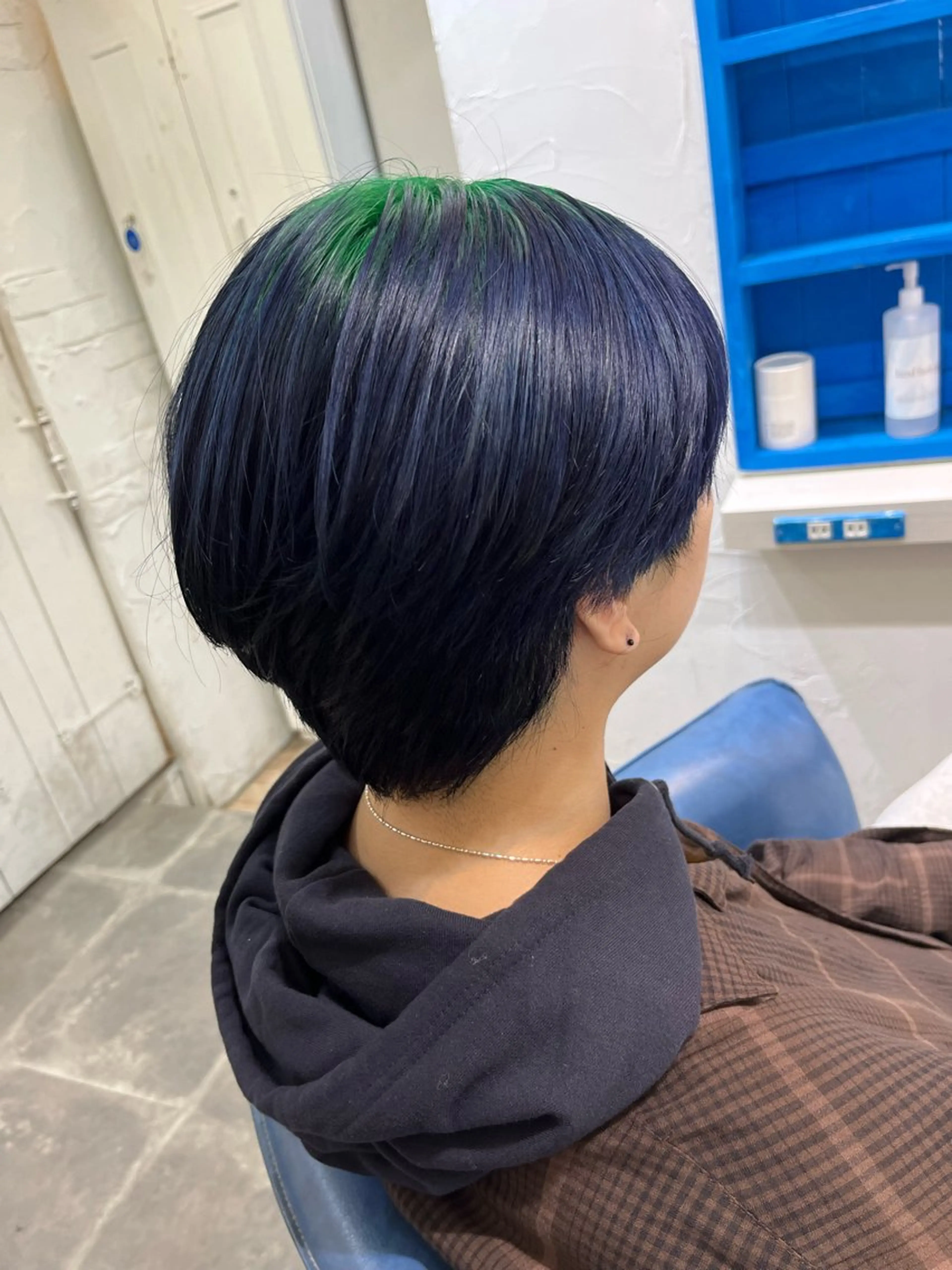 カラー メンズ ヘアカラー uros.所属・🩵aiko / モデル募集中️🩵のヘアスタイル