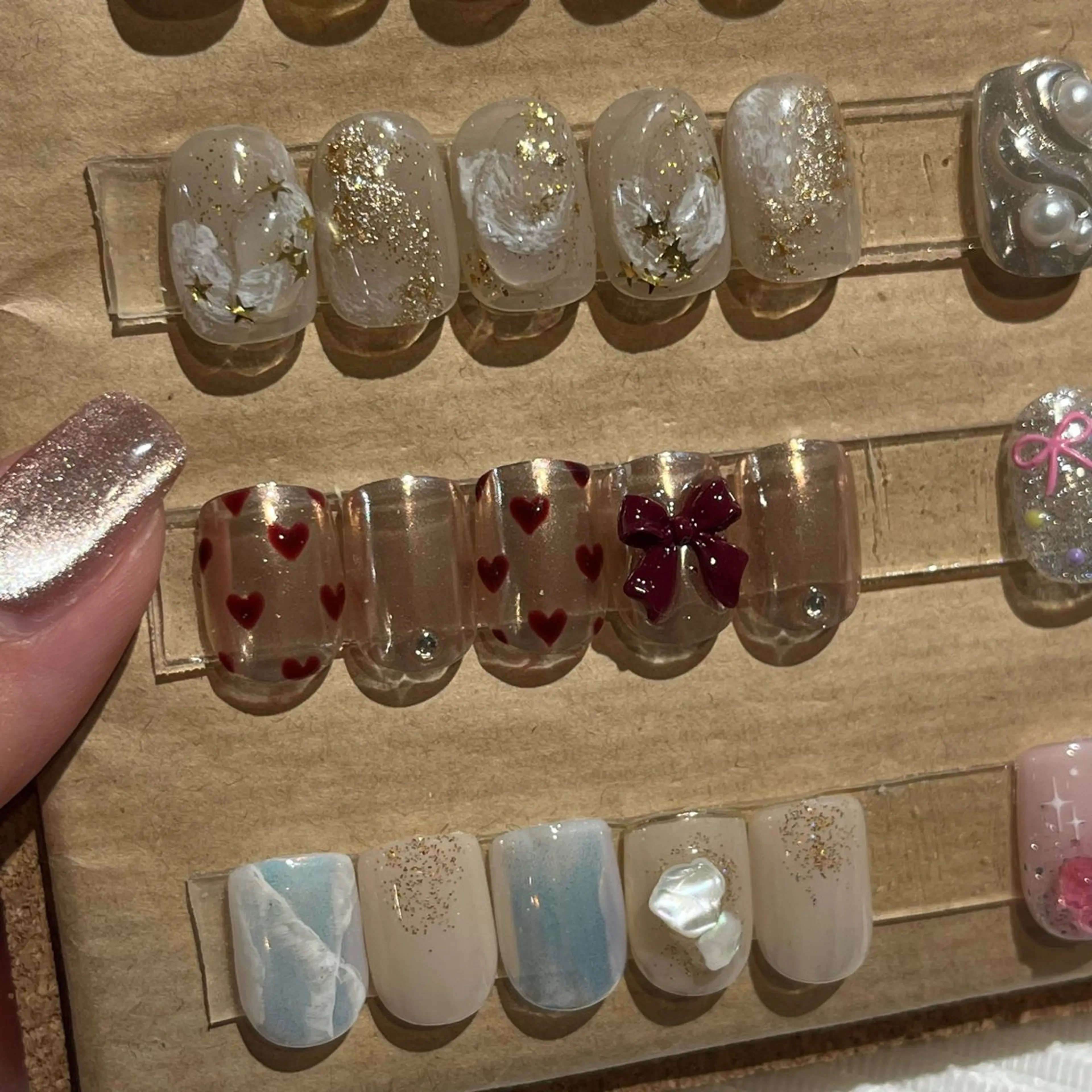 ネイル ハンドネイル 𝗿𝗶𝗰𝗼 ˎˊ˗のネイルデザイン