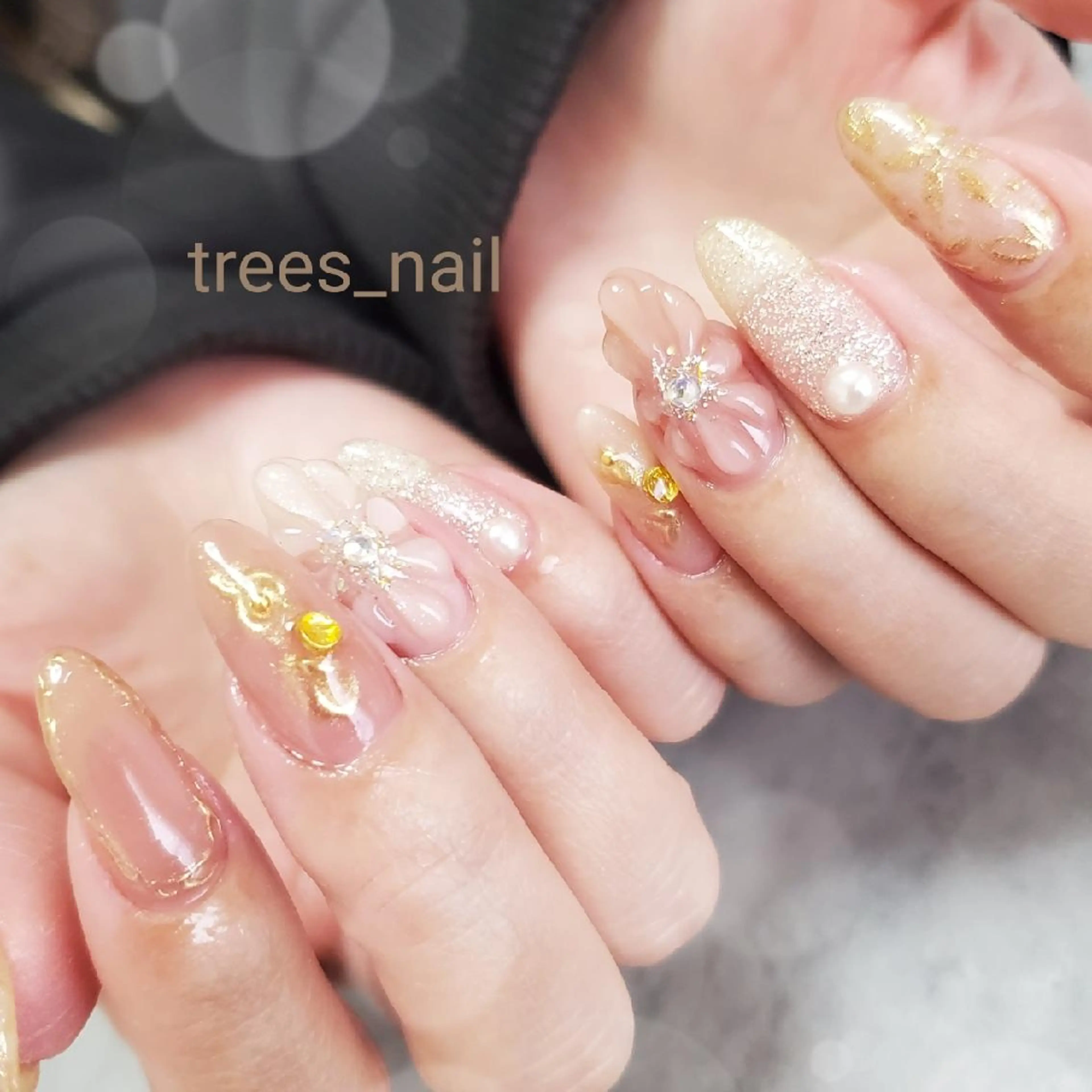 ネイル trees_ nailのネイルデザイン