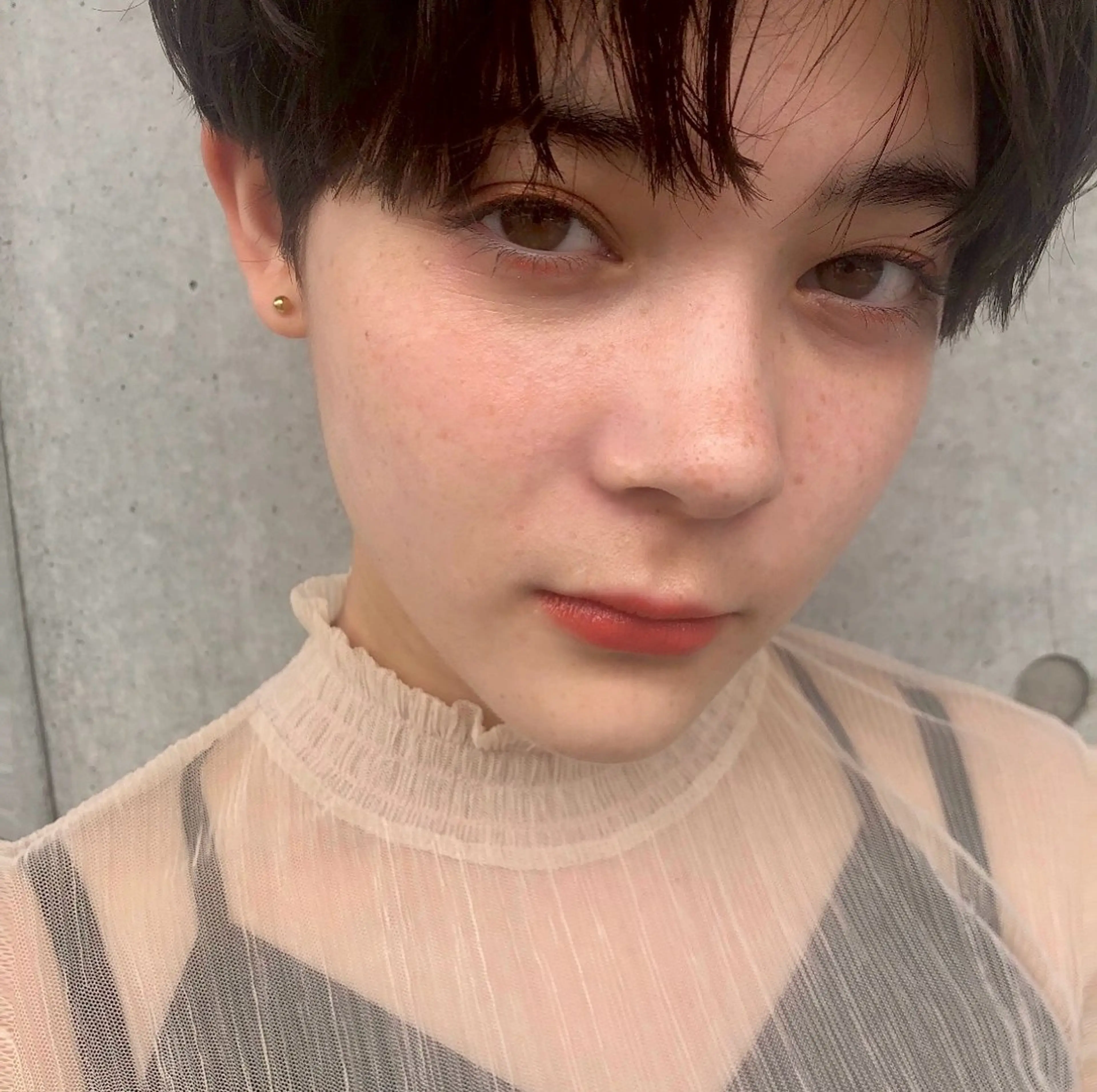 ショート カラー カット ヘアカラー トリートメント ボブ／レイヤー／艶 🦕risa  森下のヘアスタイル