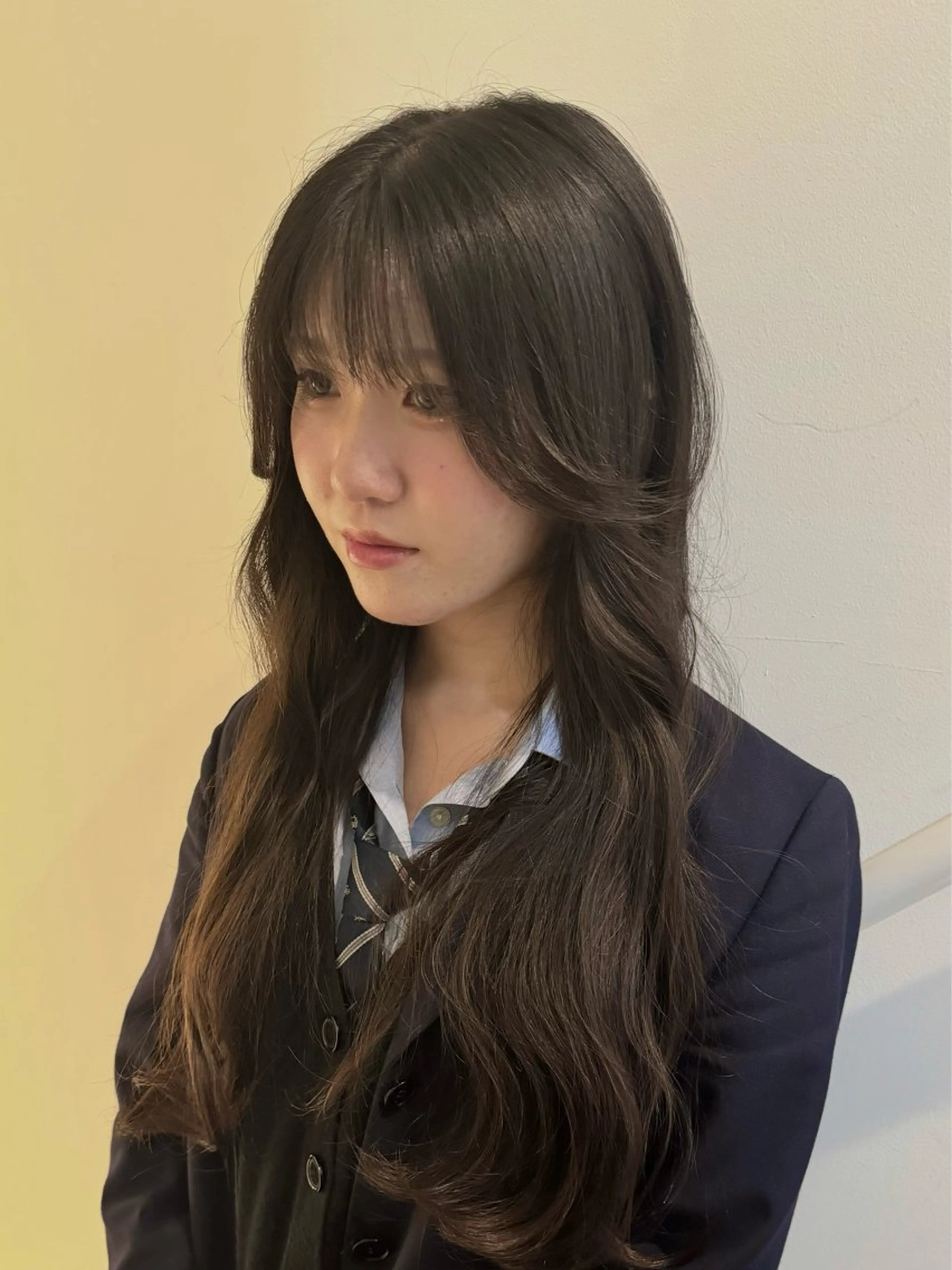 ロング カット トリートメント コイデ リュウセイのヘアスタイル