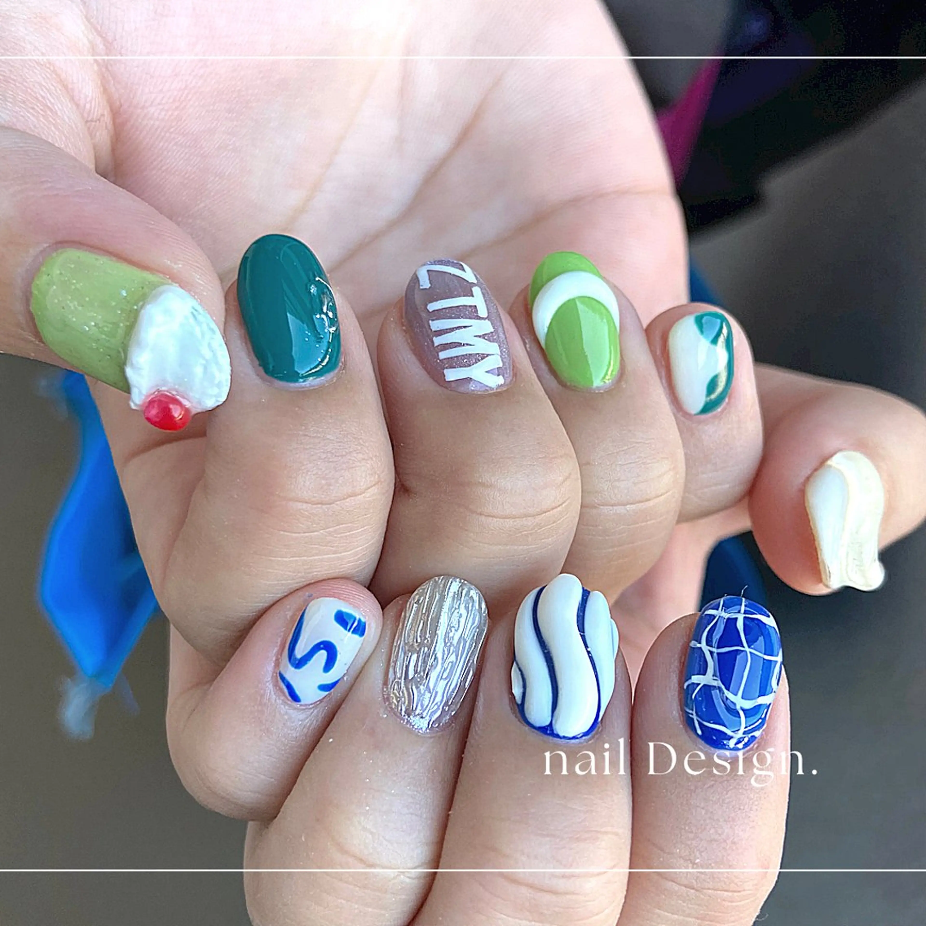 ネイル ハンドネイル nailsalon_ vi.のネイルデザイン