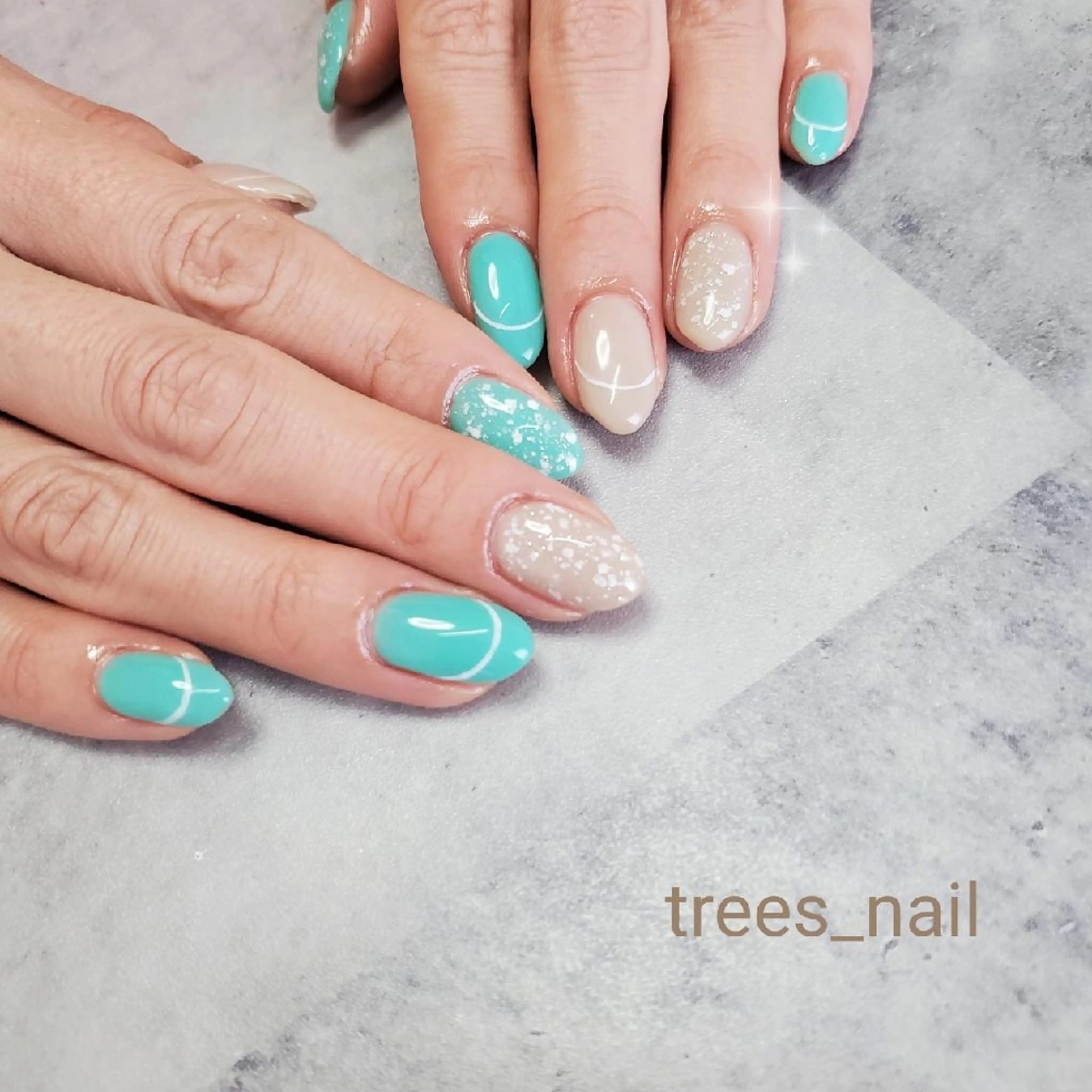 ネイル trees_ nailのネイルデザイン