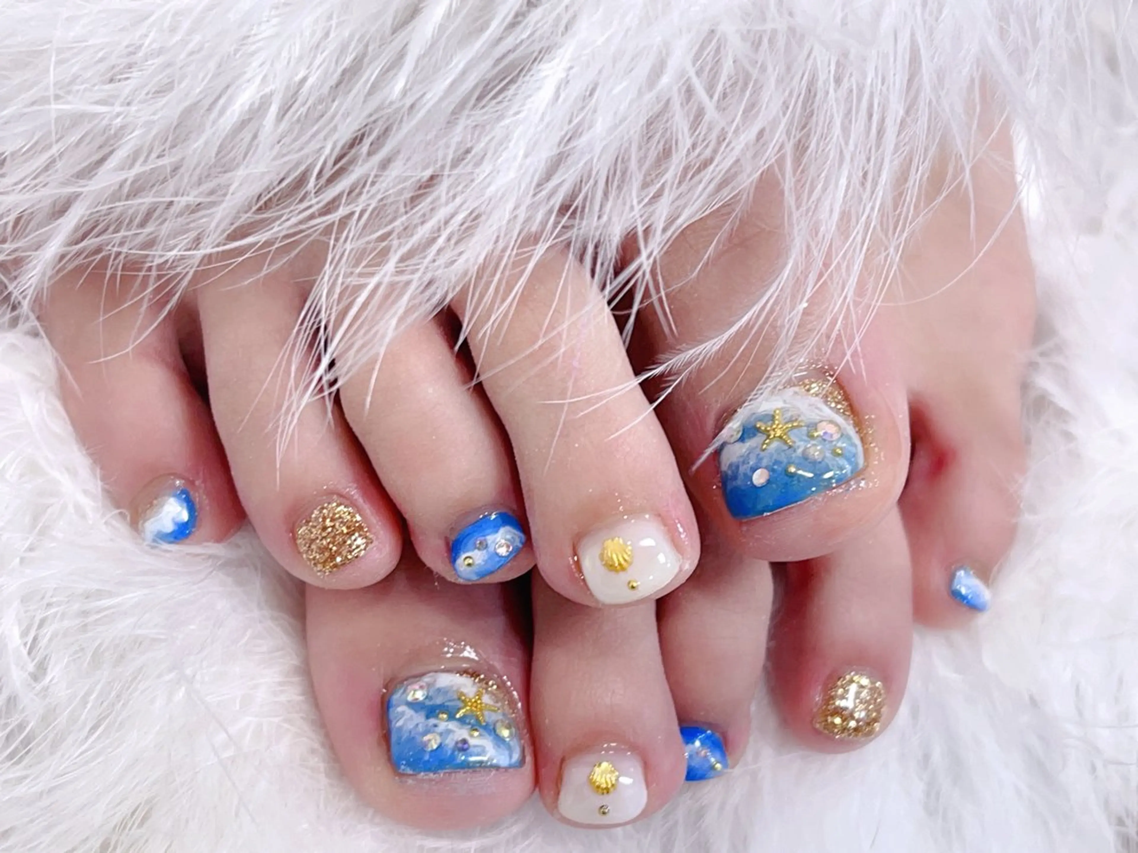 ネイル フットネイル JOJOネイル所属・JOJO ネイルのネイルデザイン