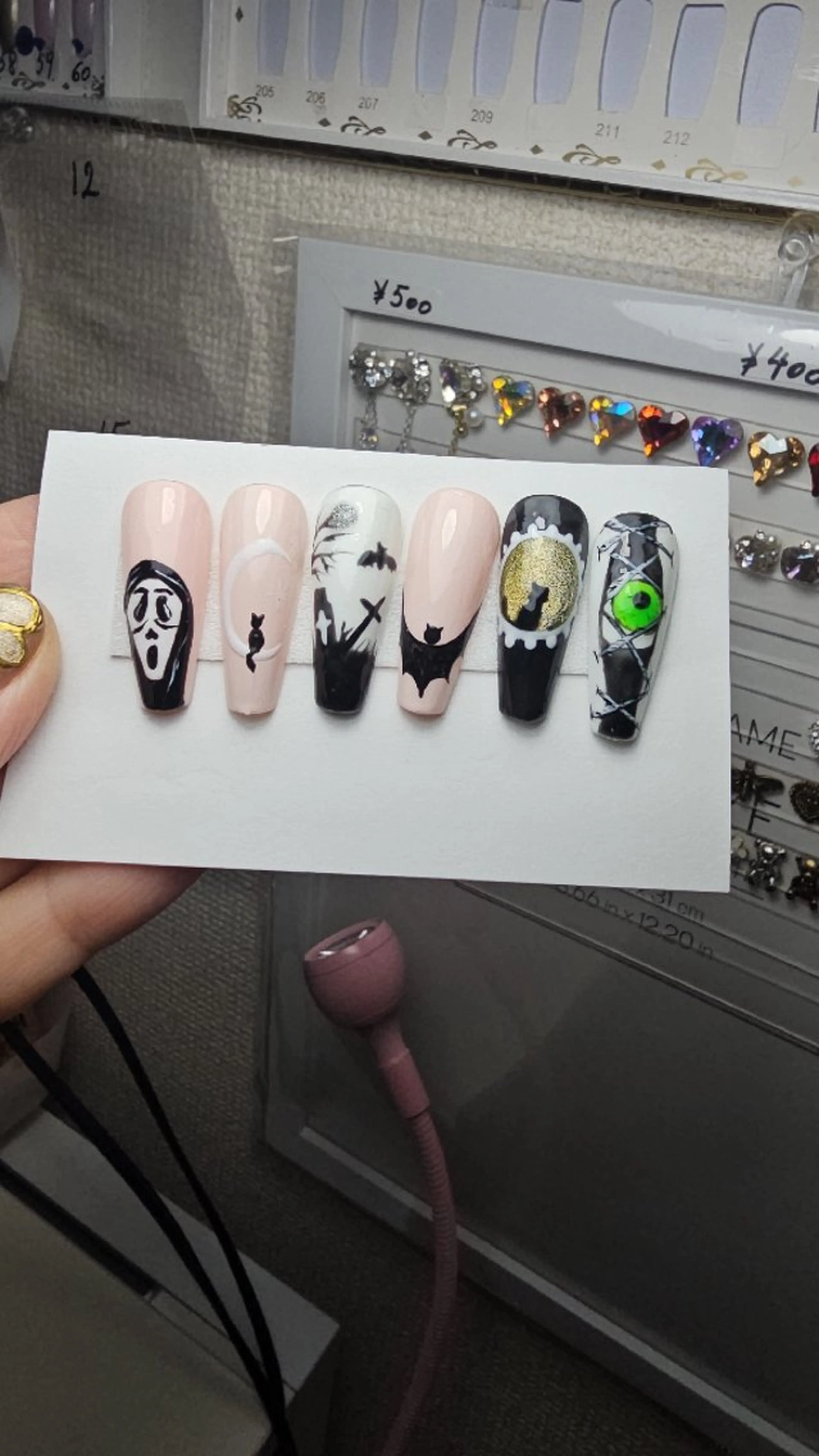 ネイル ハロウィン アンドレア 名古屋のネイルデザイン