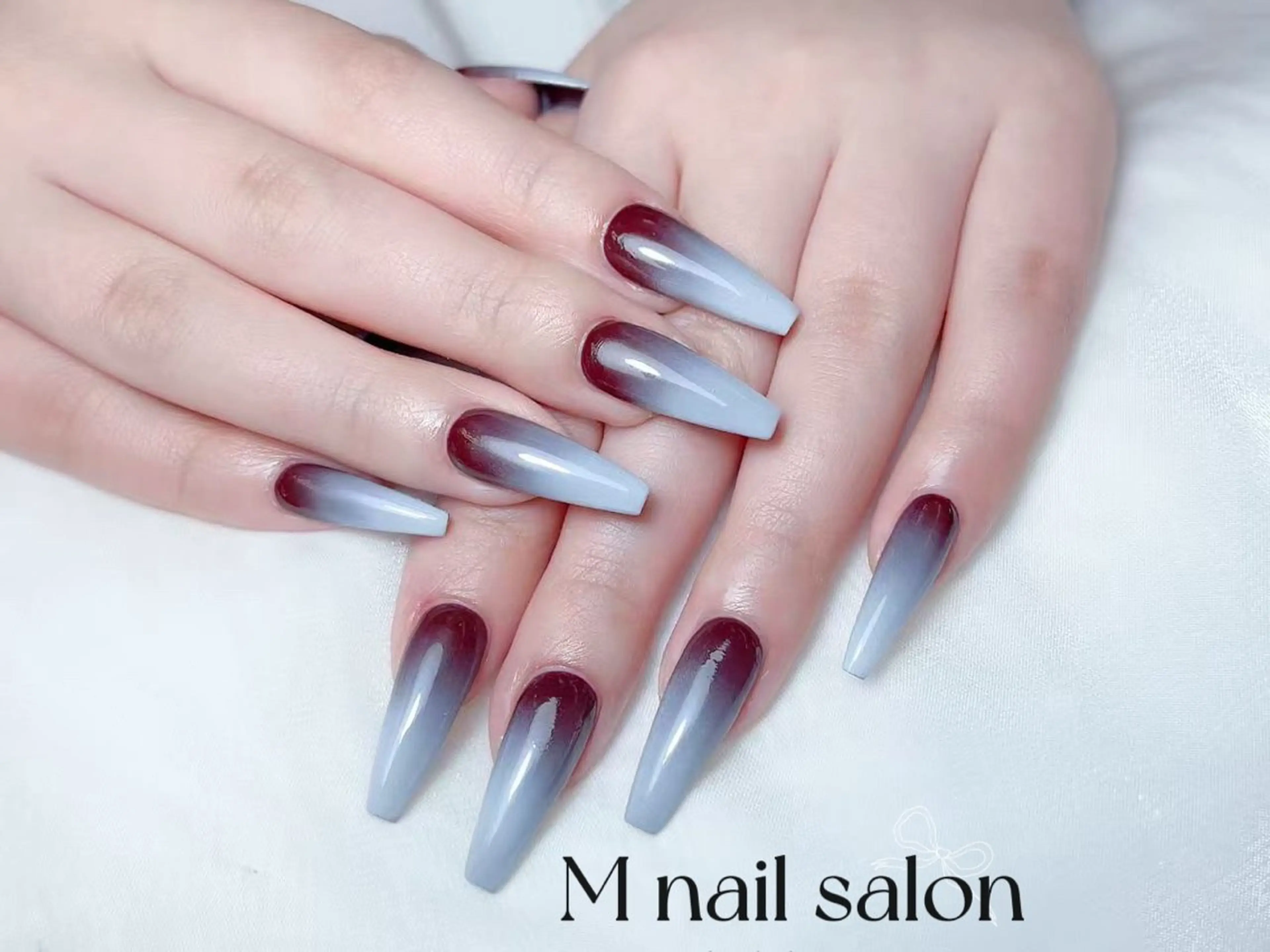 ネイル ハンドネイル M🌷nail 長さだし専門店のネイルデザイン