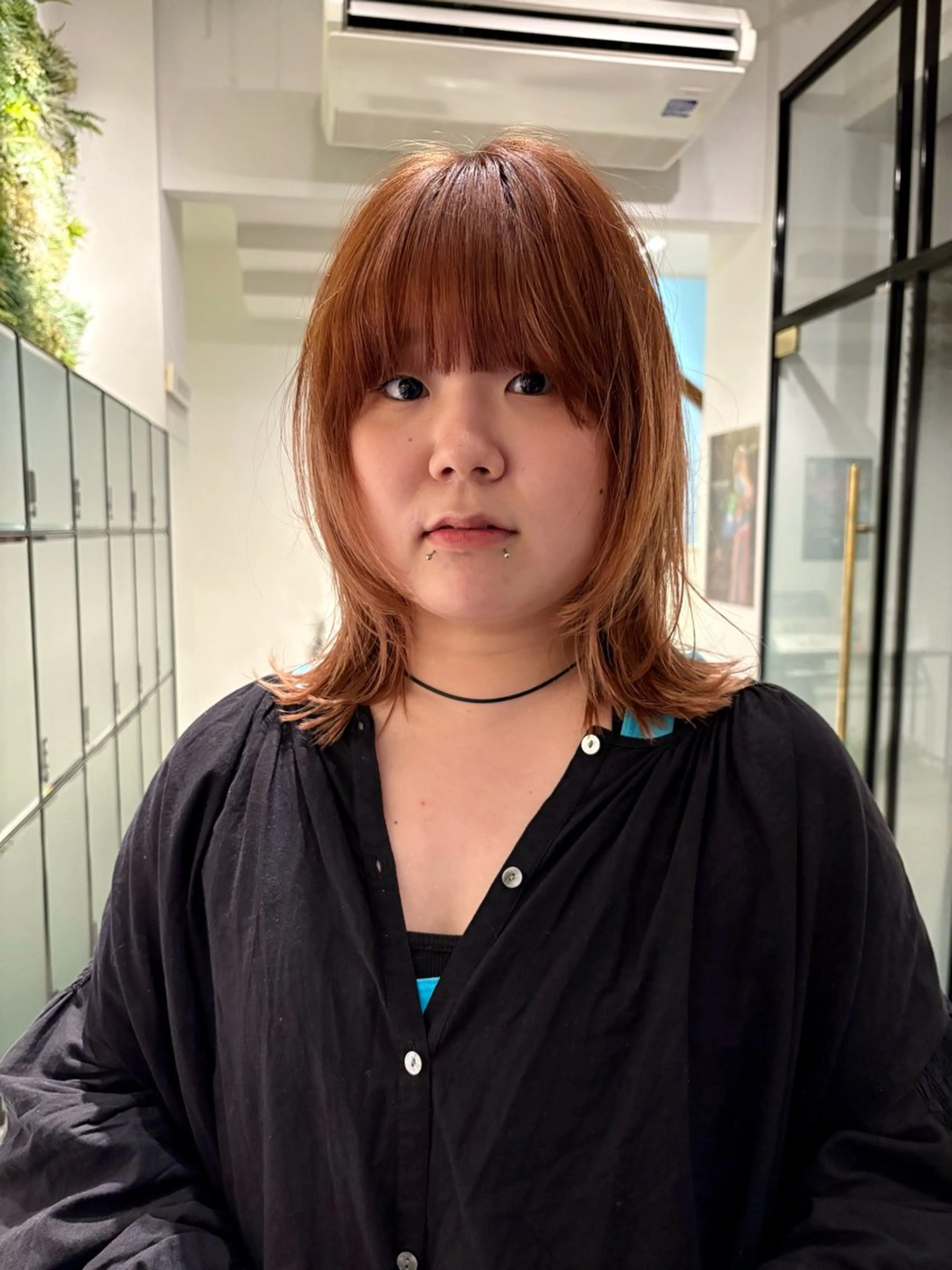 ミディアム カラー La Pensee/ カスヤリクのヘアスタイル