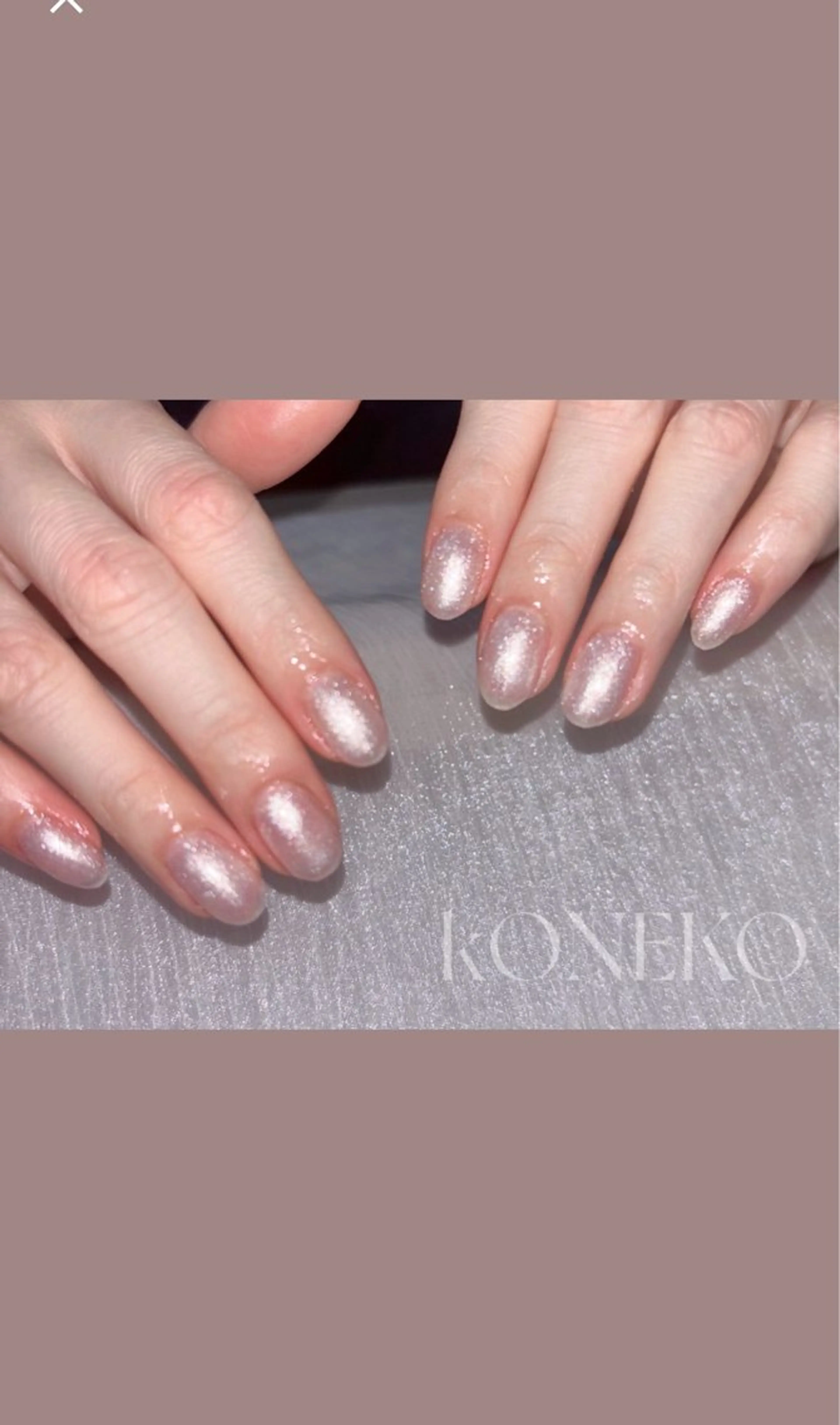 ネイル ハンドネイル コネコネイルサロン モデル用のネイルデザイン
