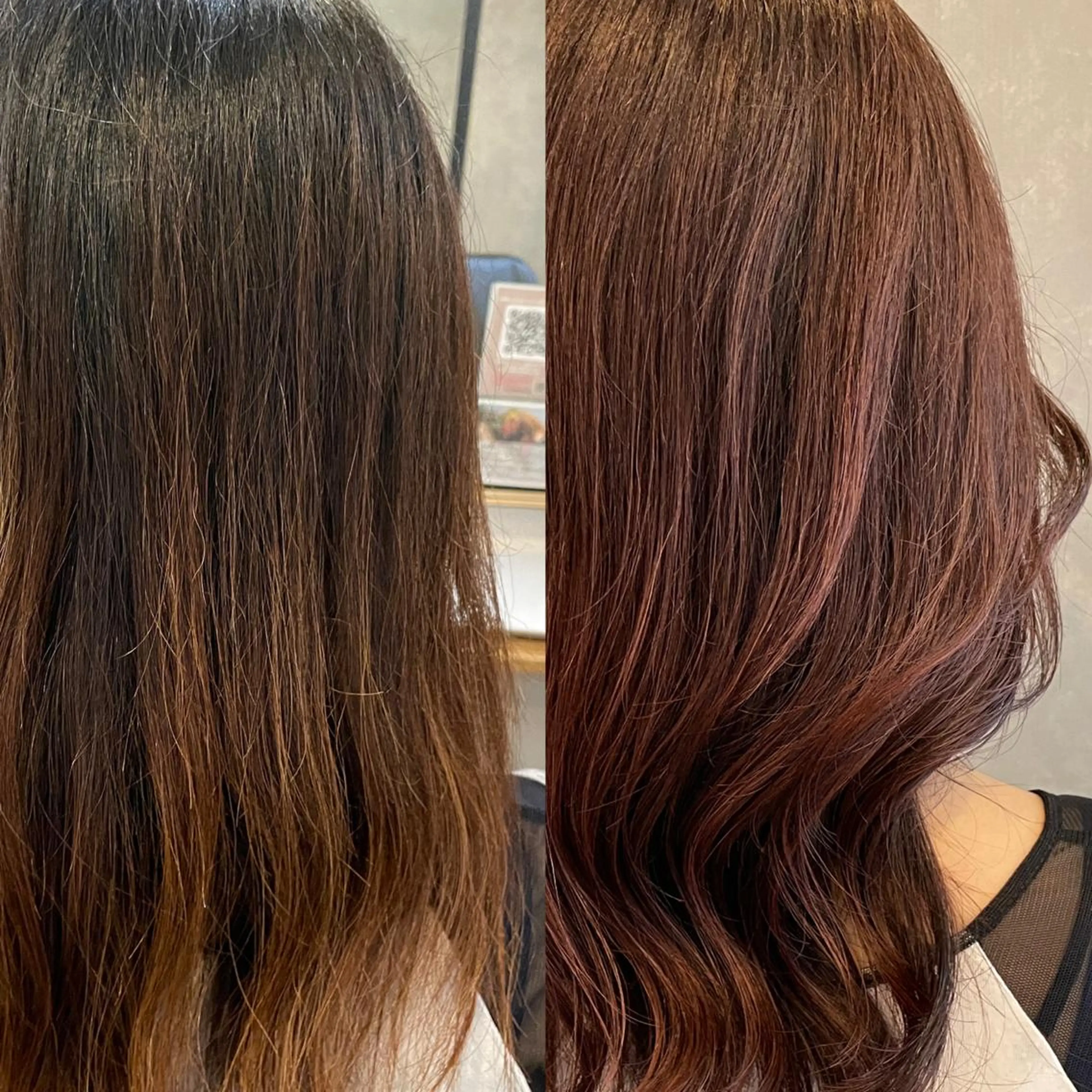 セミロング カラー darts所属・髪質改善･烏丸💠 KAREN💠のヘアスタイル