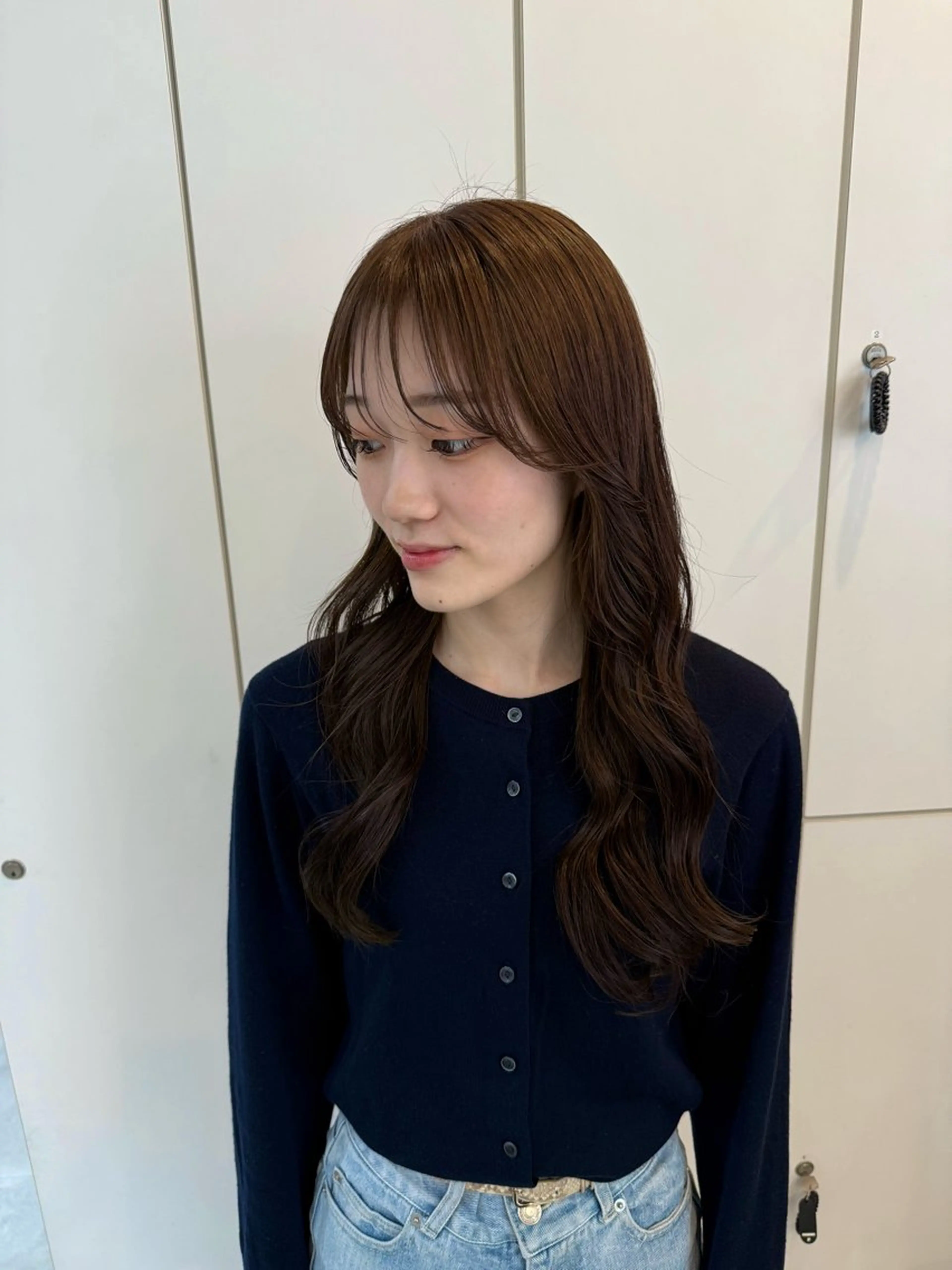 ロング カット ヘアカラー neneka レイヤーカット🍀のヘアスタイル