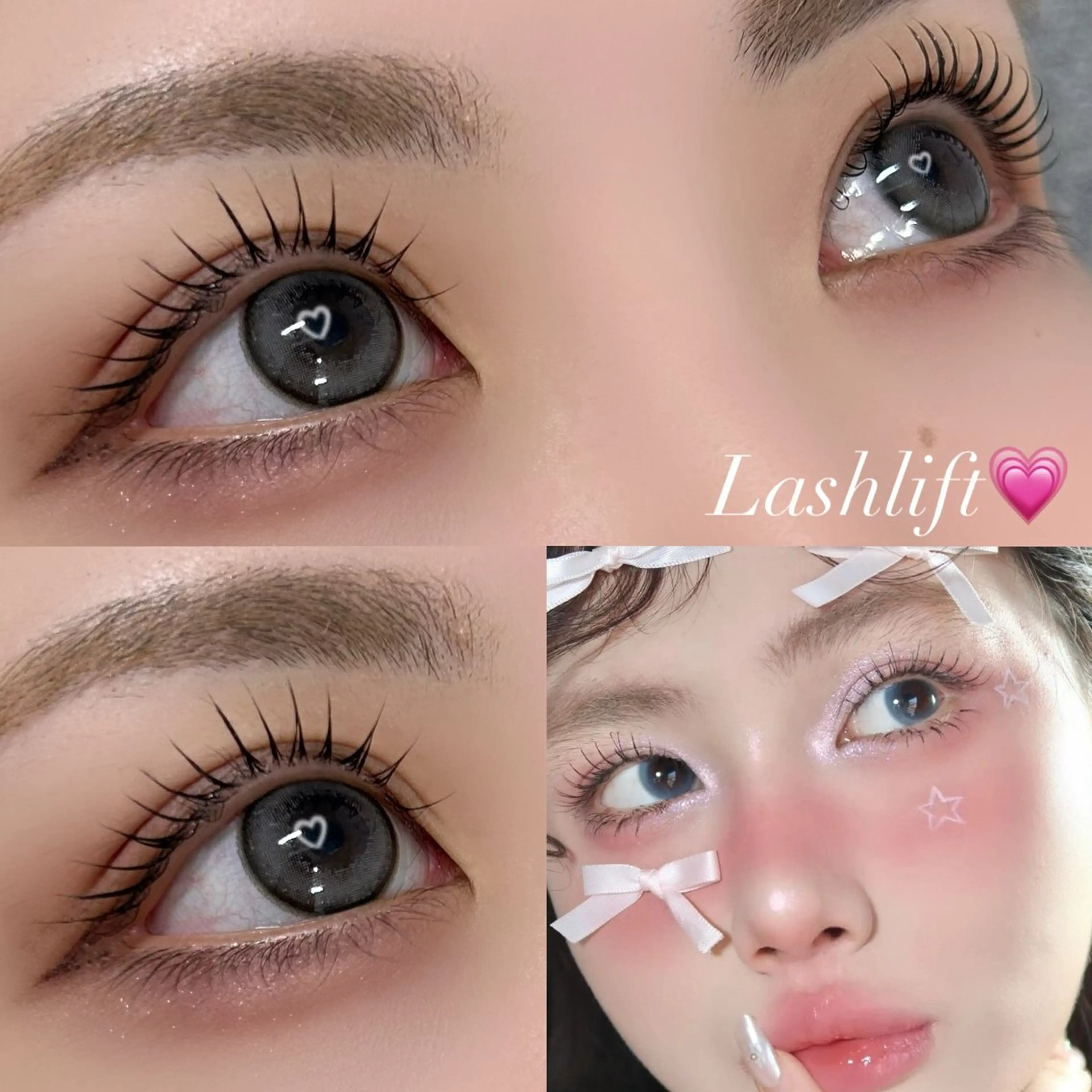 🎀韓国アイドル風束感まつ毛パーマ3800円💗の写真