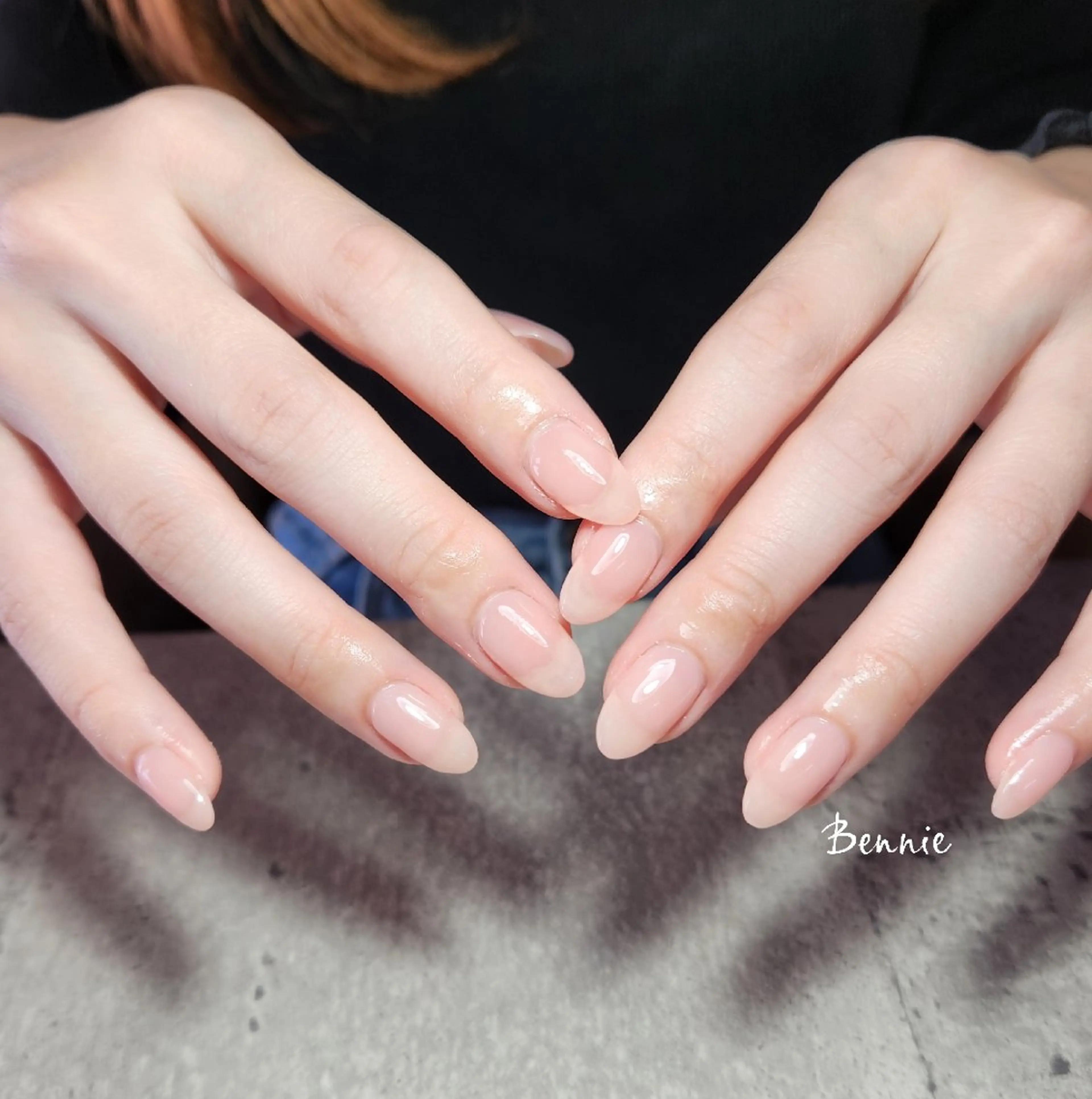 ネイル ワンカラーネイル シンプルネイル ハンドネイル   BENNIEのネイルデザイン