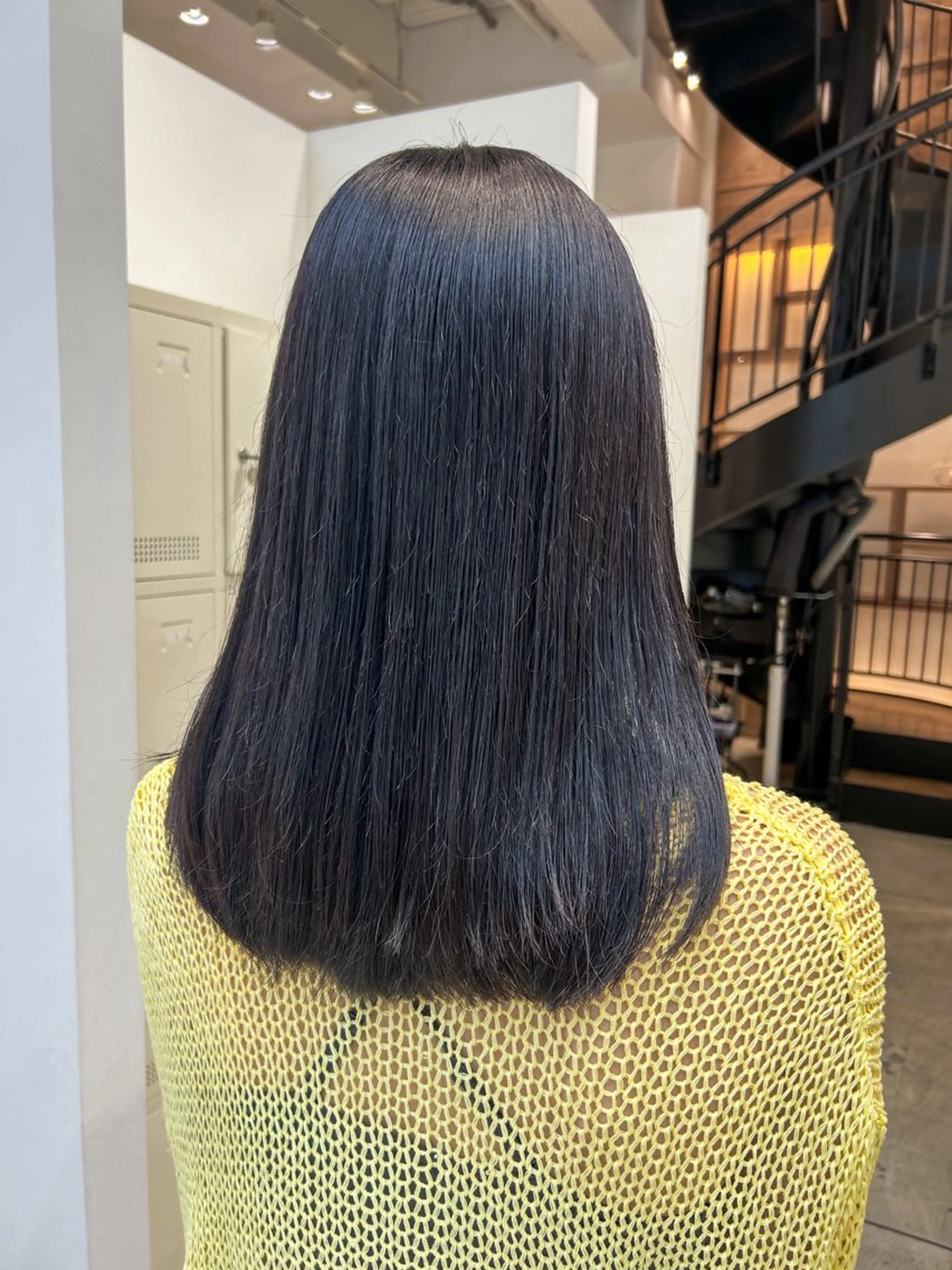 セミロング カラー ヘアアレンジ カット ヘアカラー トリートメント yuka .のヘアスタイル