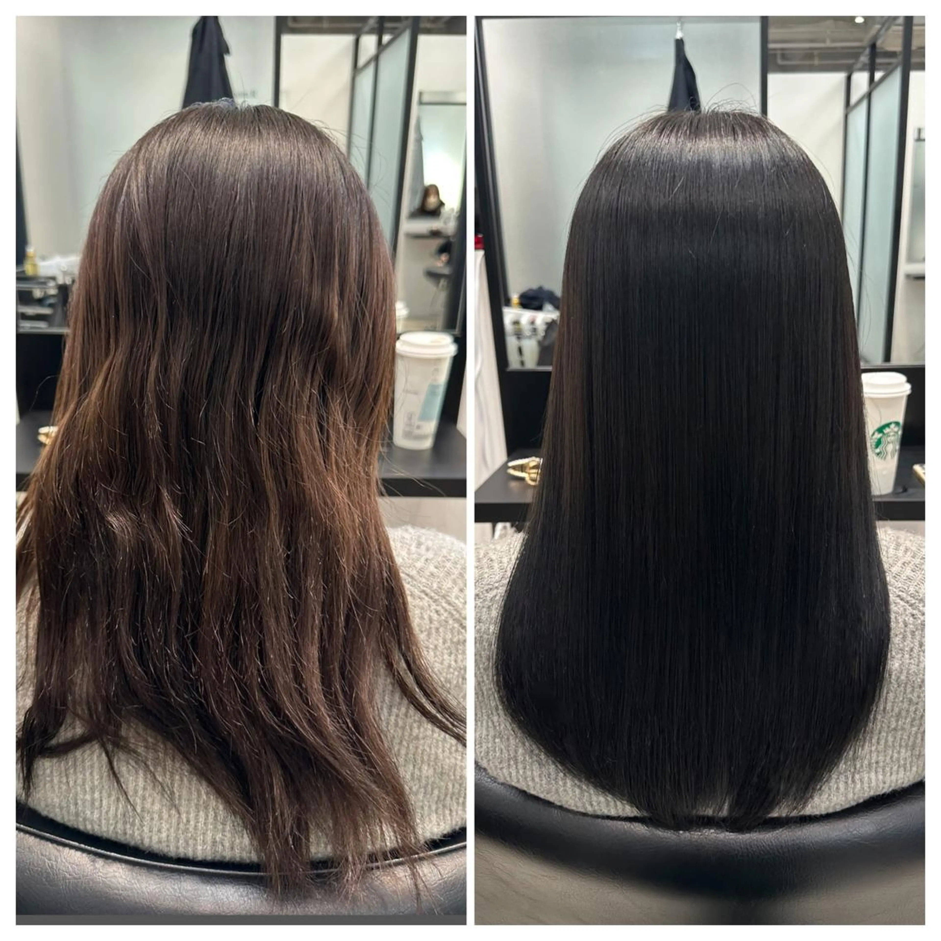 💎髪質改善酸熱トリートメント　絹💎の写真