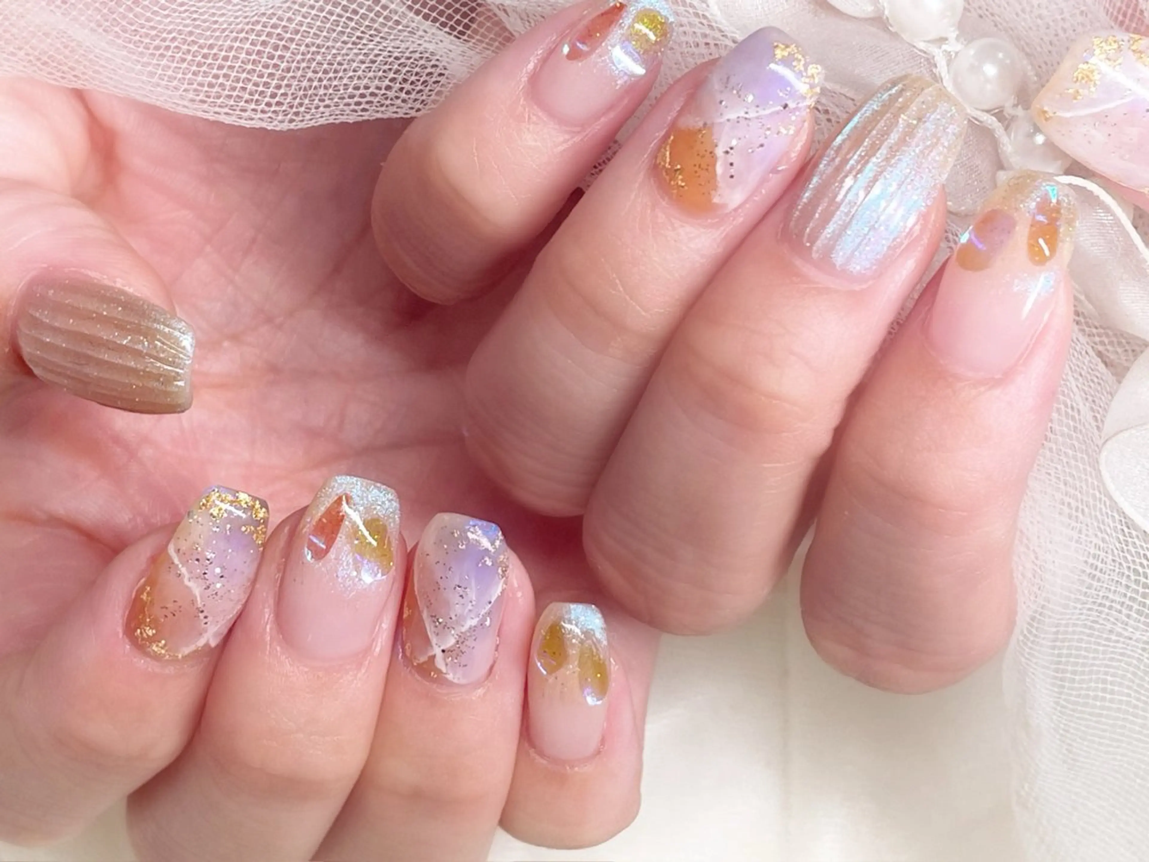 ネイル ジョアアンジェ京橋店 園田 美碧のネイルデザイン