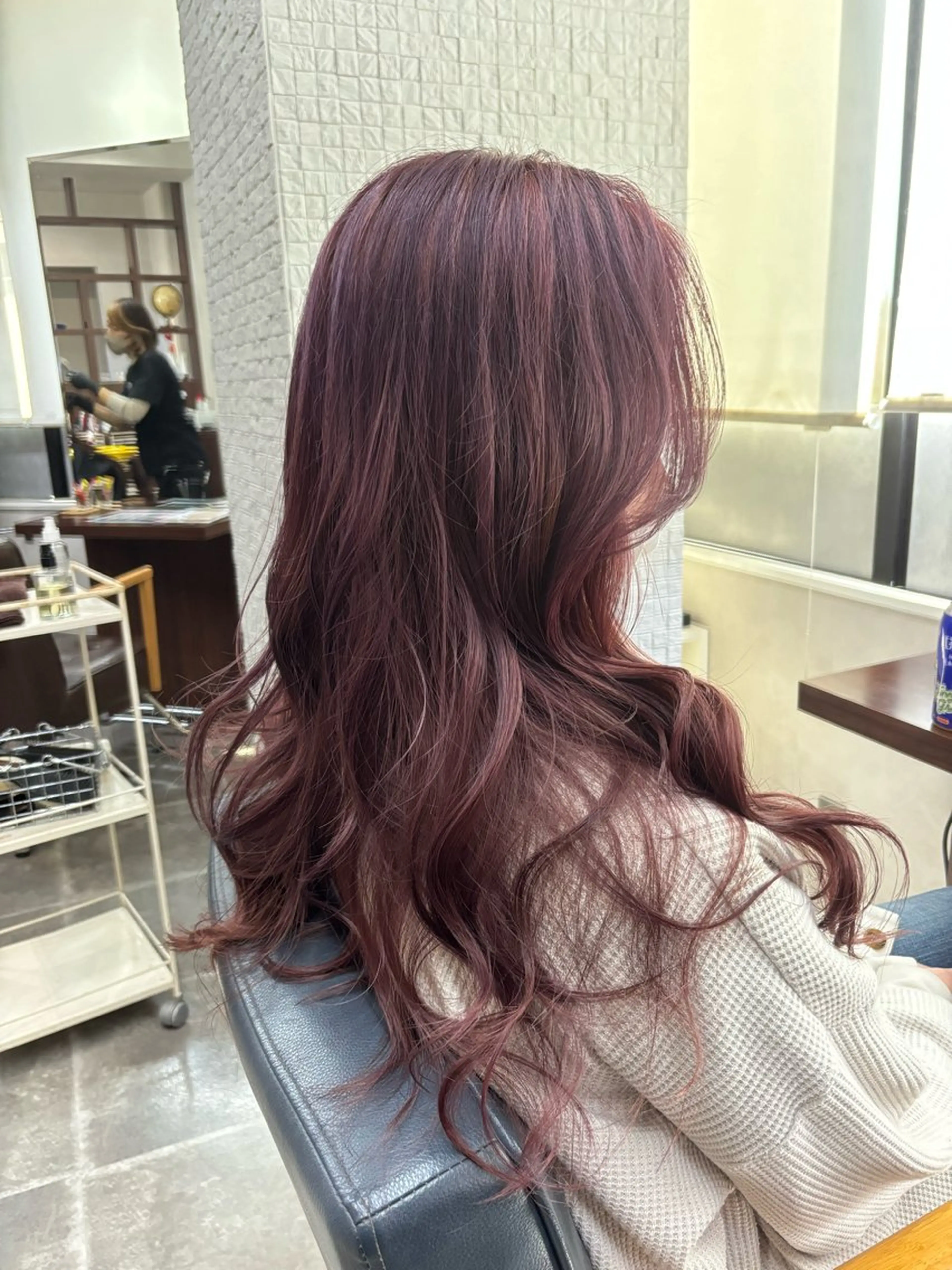 ロング 長内 大明のヘアスタイル