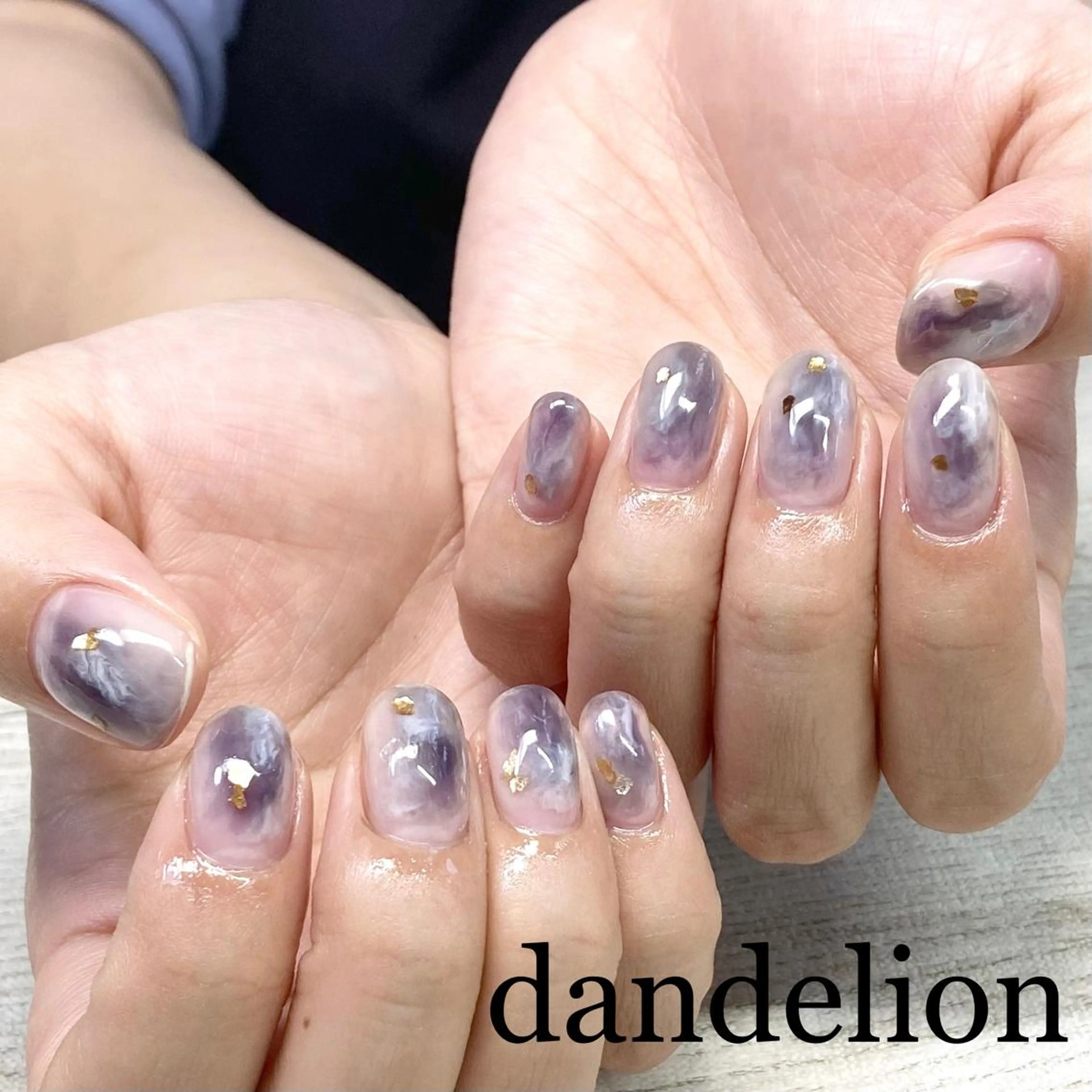 ネイル ハンドネイル ハンドケア dandelion ダンデライオンのネイルデザイン