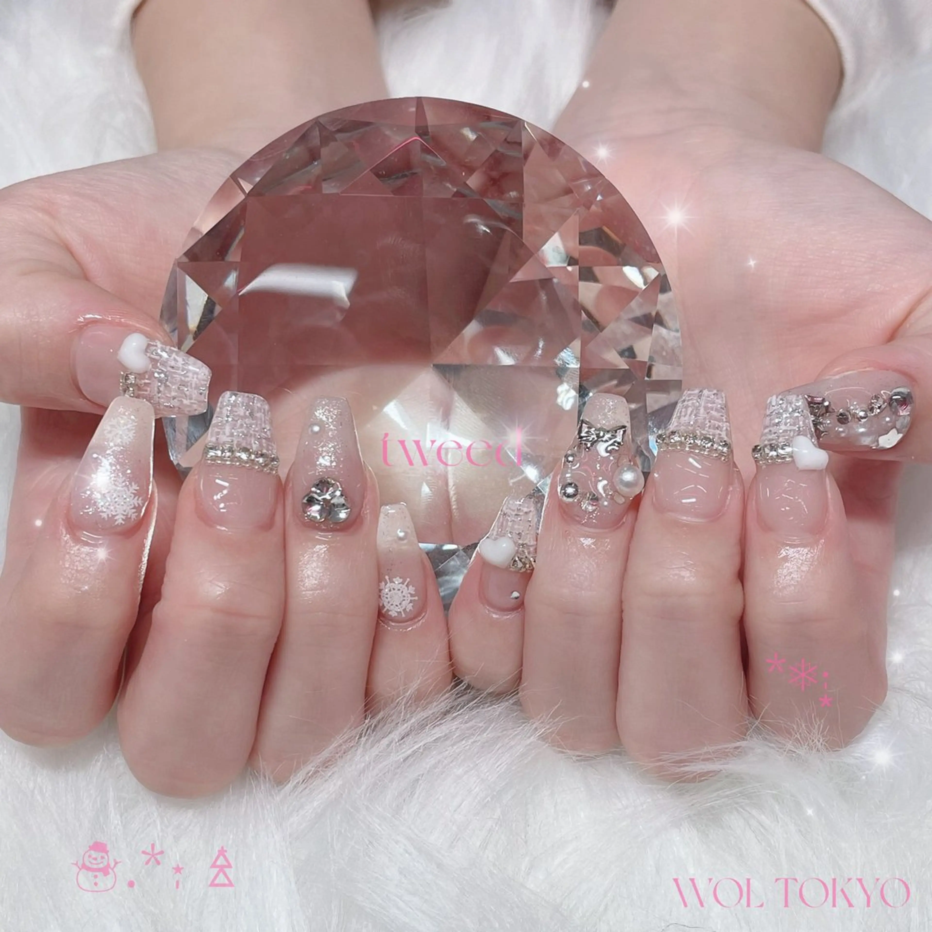 ネイル ハンドネイル WOLTOKYO池袋 💕maiのネイルデザイン