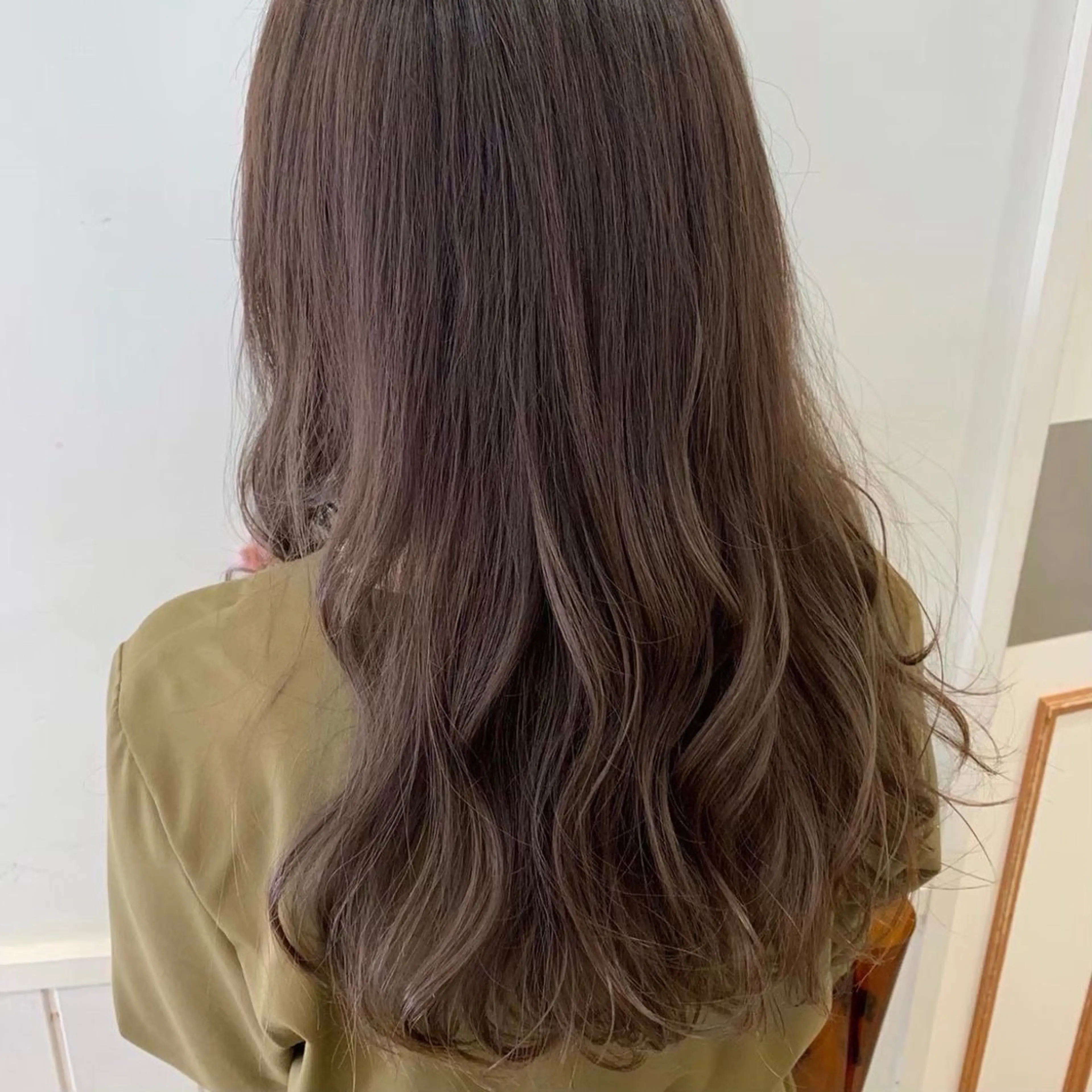 ロング 韓国ヘア ‎⟡.·KANA🐥のヘアスタイル