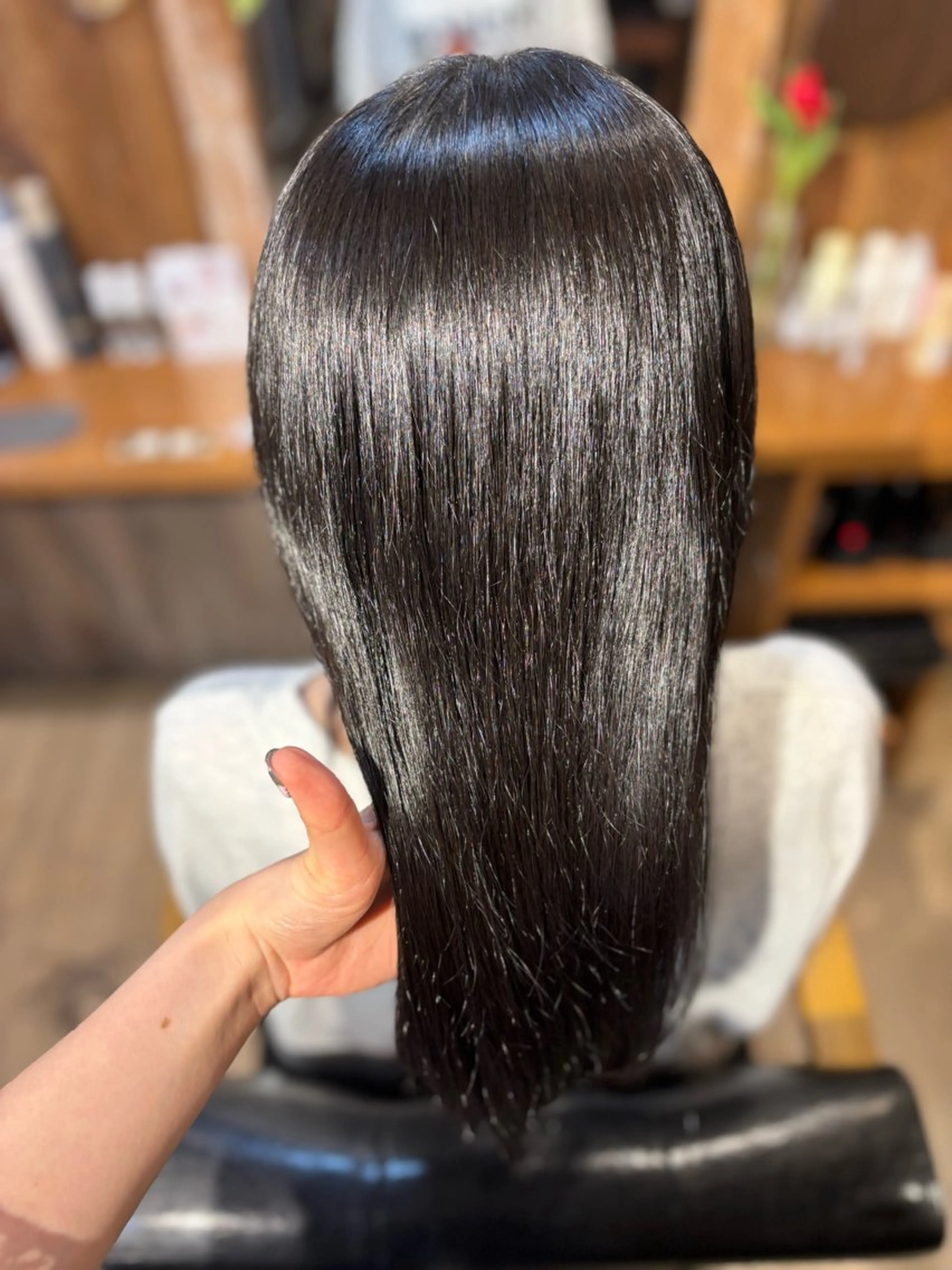 ロング 多幸感×儚さ /代々木公園/リサのヘアスタイル