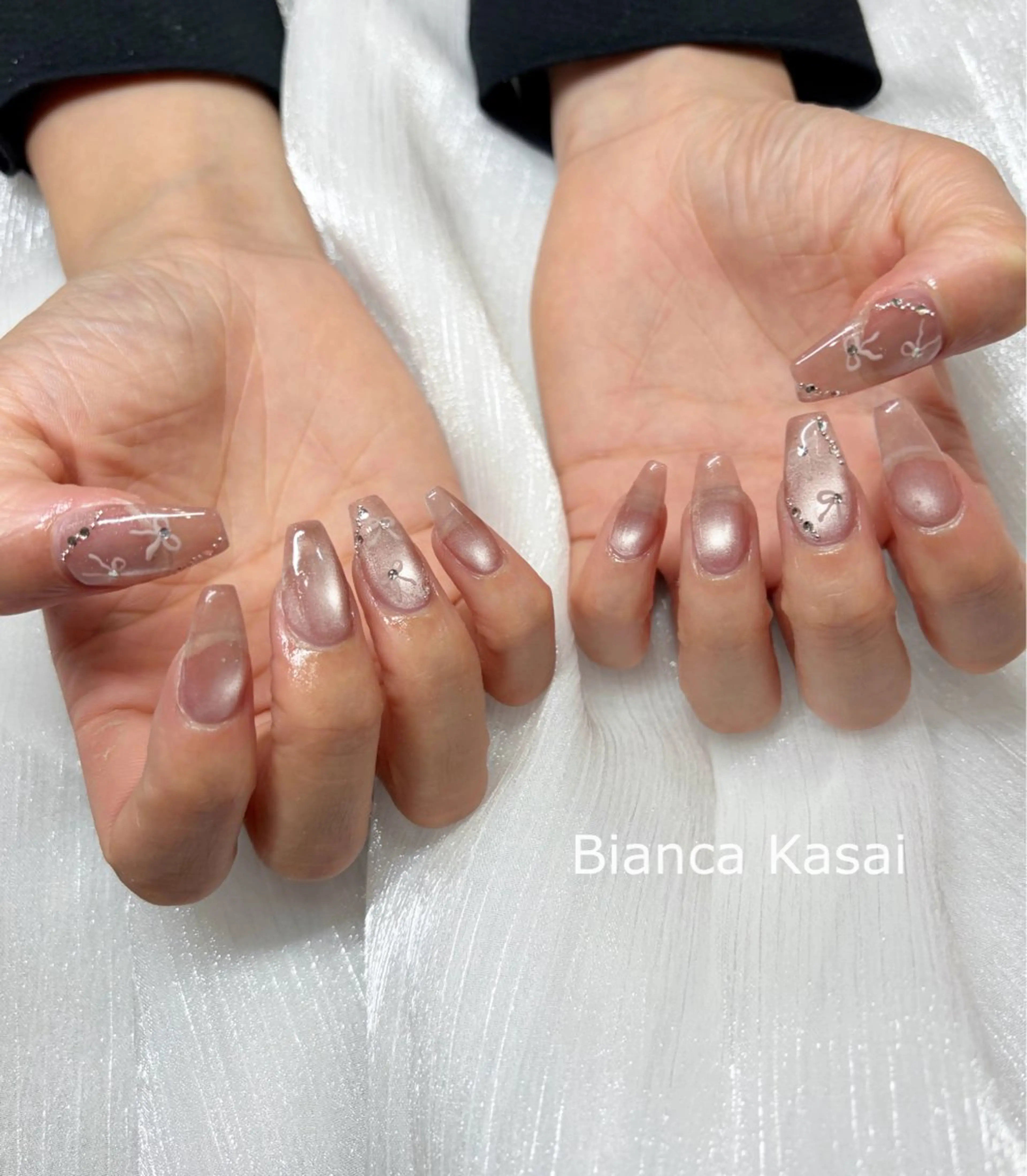 ネイル ハンドネイル BIANCA ✴︎ yukiのネイルデザイン