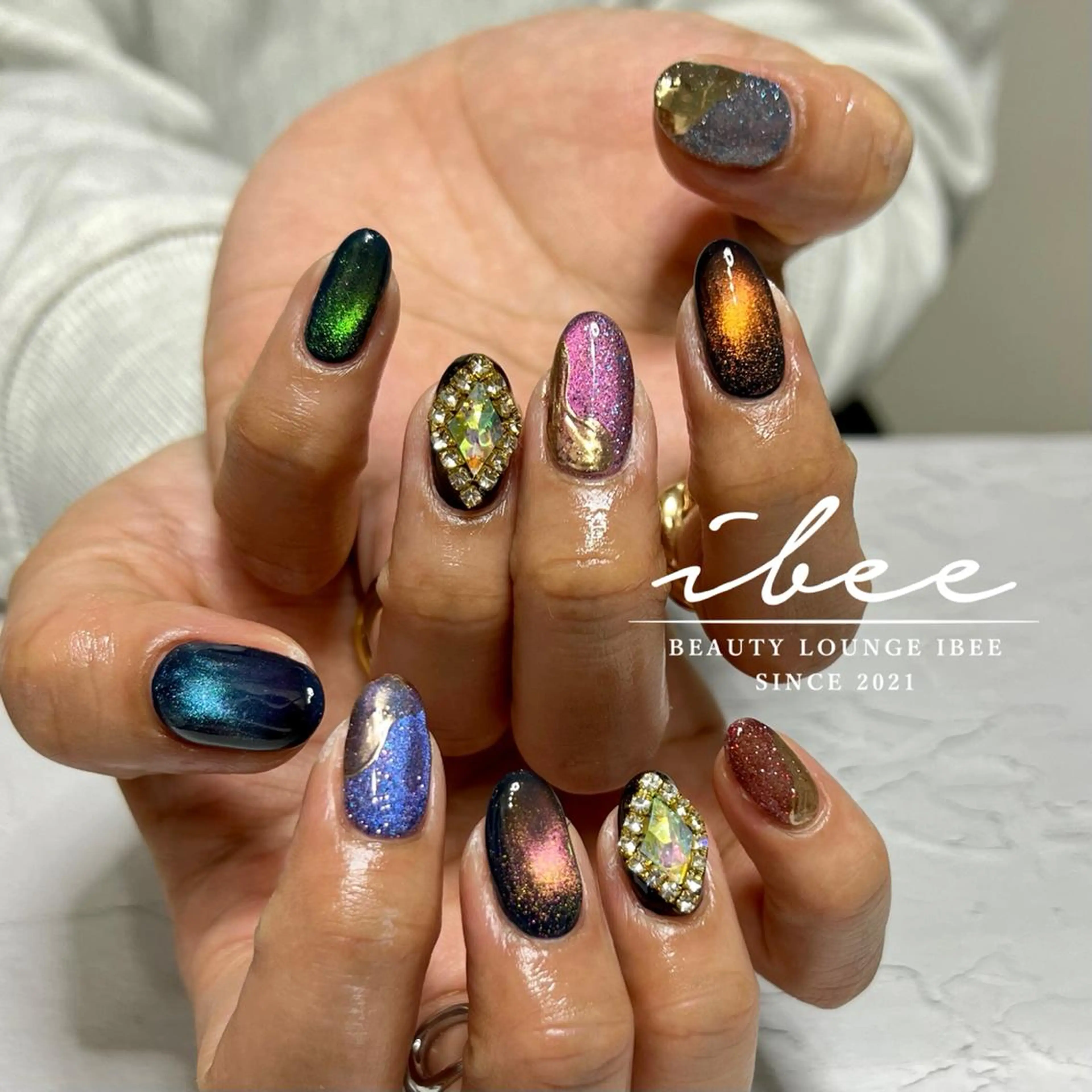 ネイル ハンドネイル ibee nail 🤍yumiのネイルデザイン